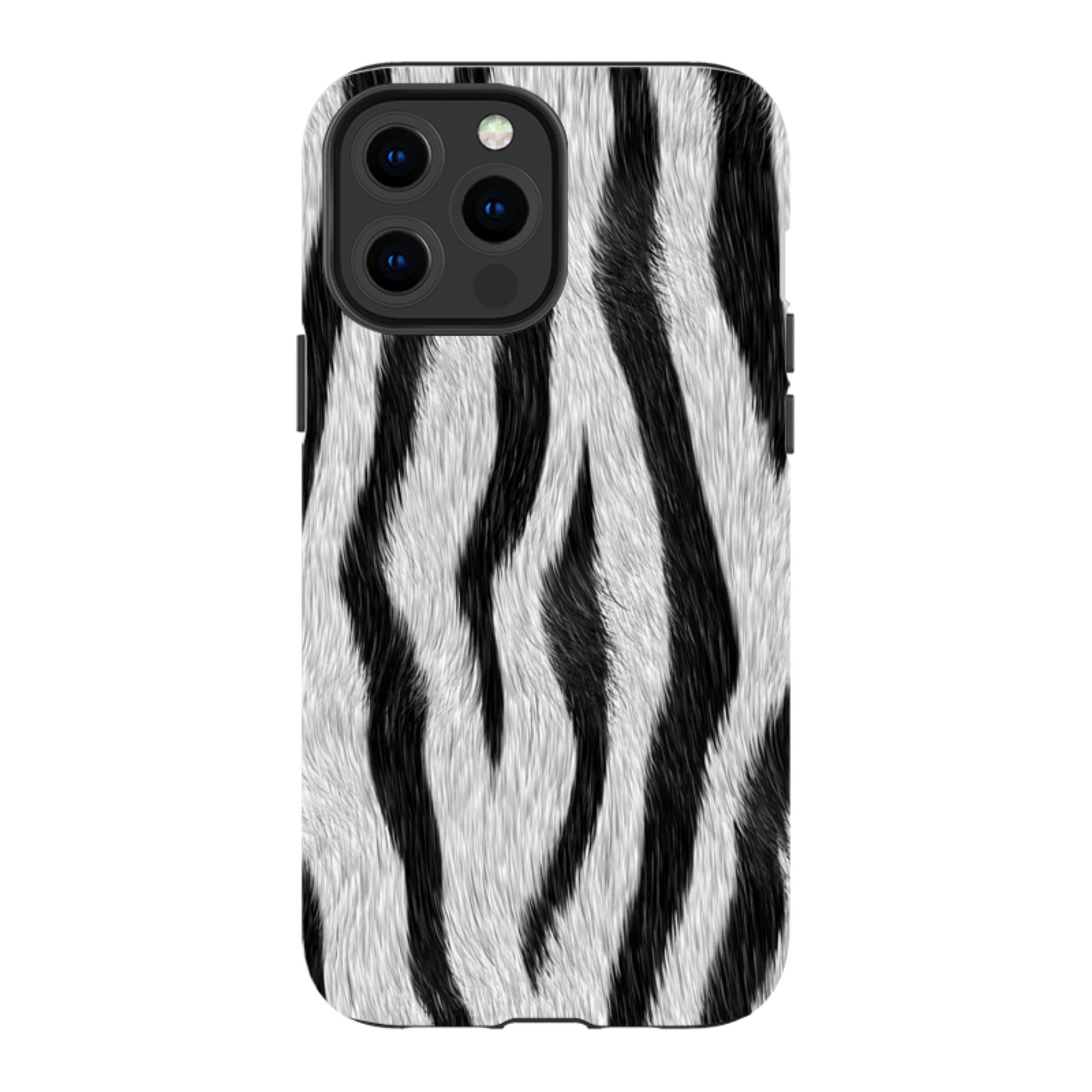 Zebra Groove - iPhone Tough Case