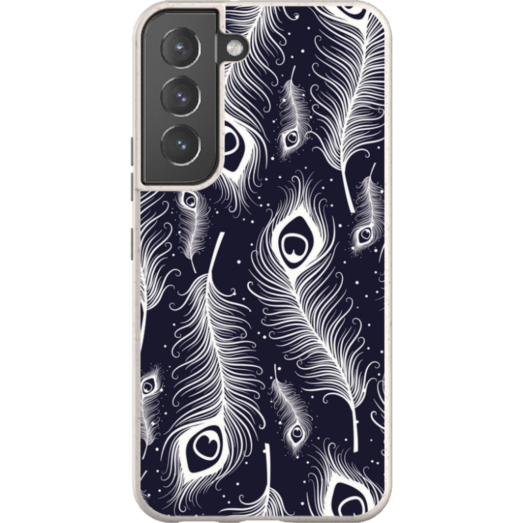 Feathers in Bloom — Samsung Galaxy Bio-degradable Case — Finnaij