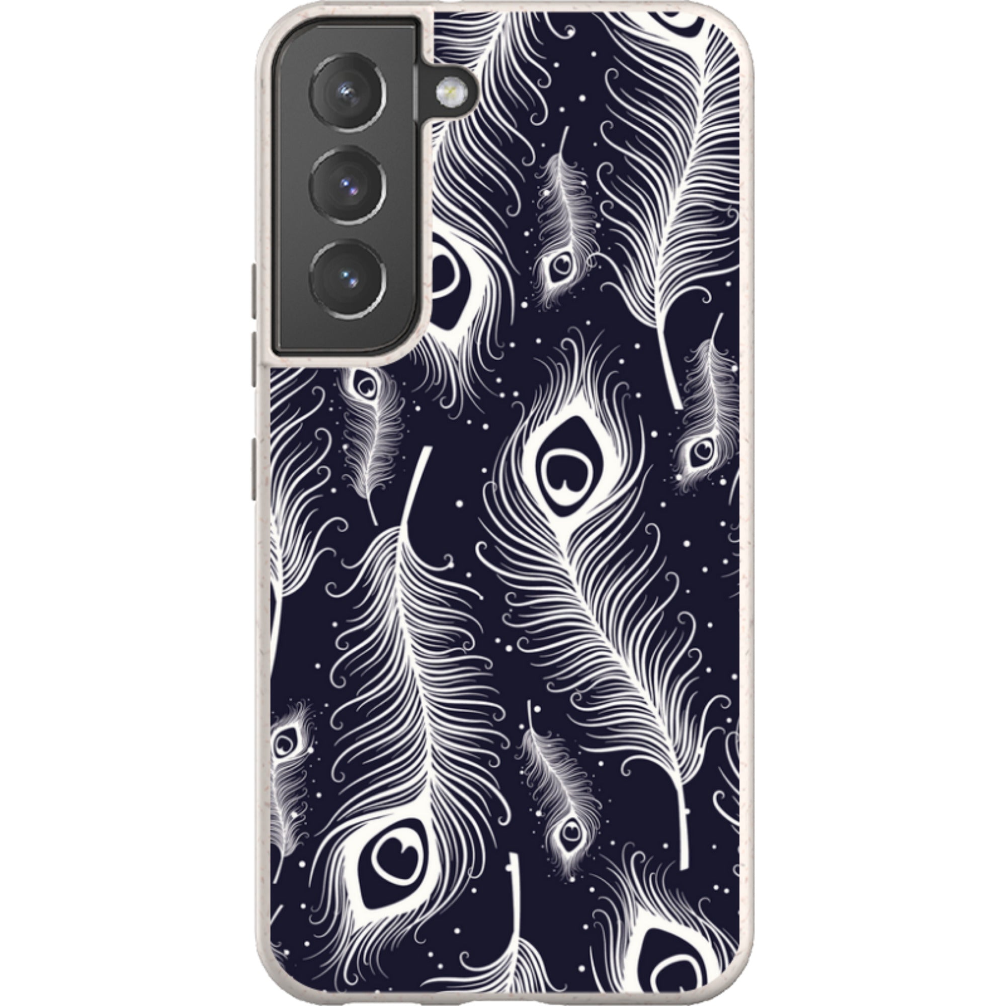 Feathers in Bloom — Samsung Galaxy Bio-degradable Case — Finnaij