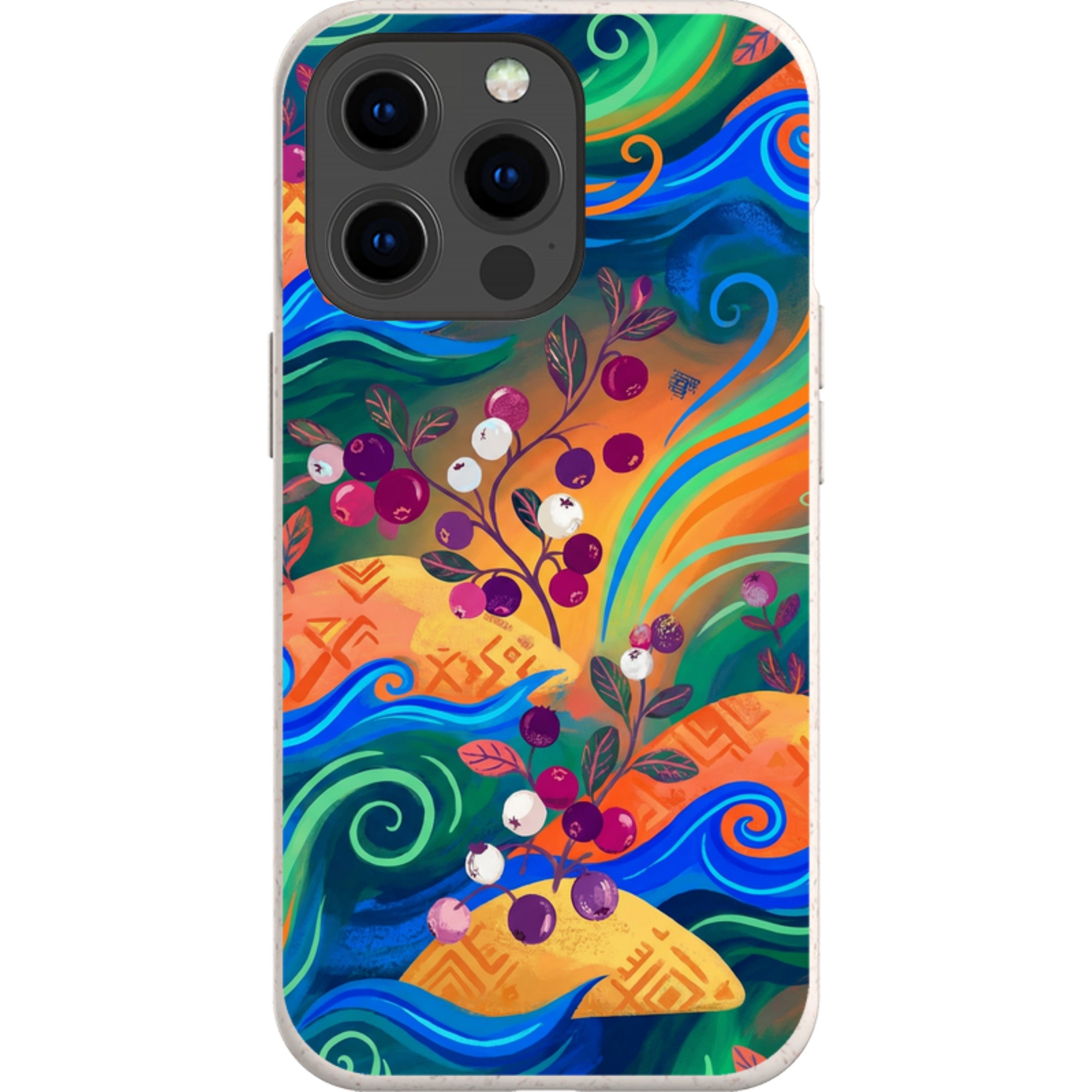 Archipelago Harvest by Aino Kallio — iPhone 13 Pro iPhone Bio-degradable Case — Finnaij