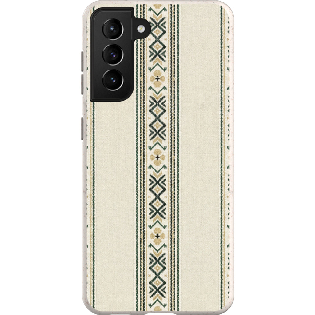Karelian Ribbon Luxe by Elsi Vaarala — S21 Samsung Galaxy Bio-degradable Case — Finnaij