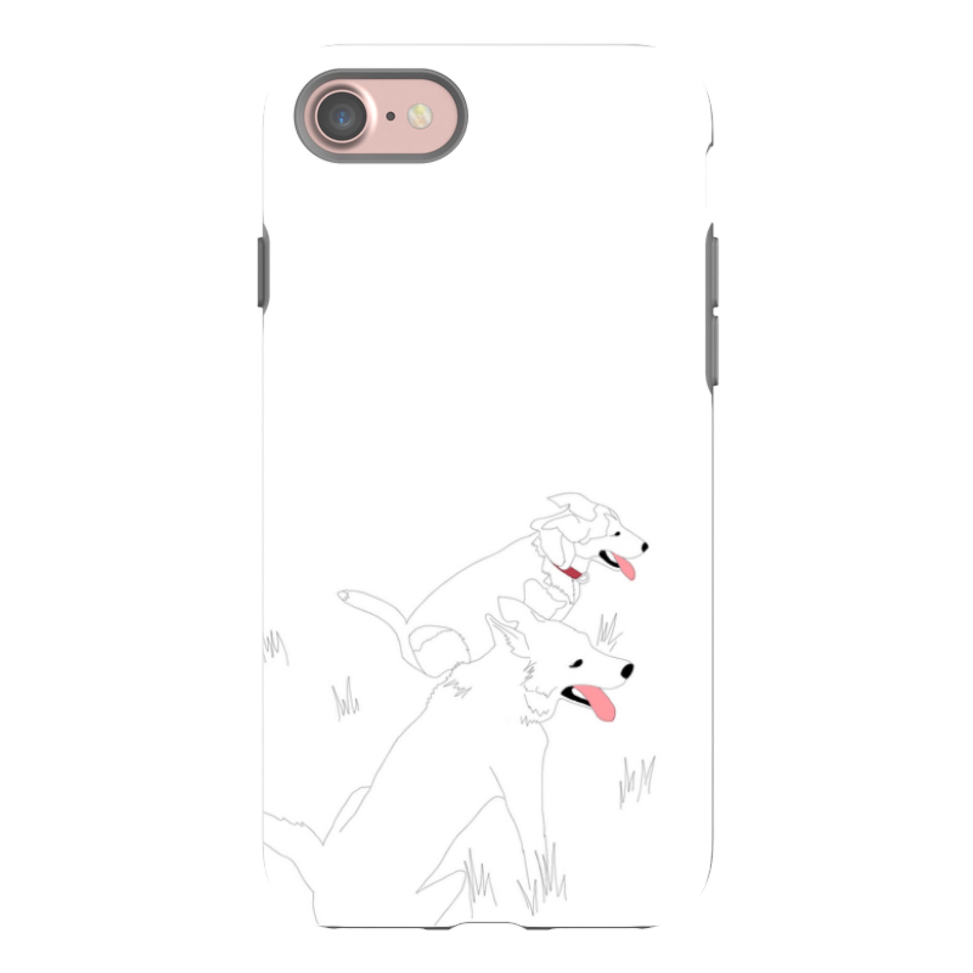 Sunny and Kit Kat by Keagan Haight — Apple iPhone Tough Case — Finnaij