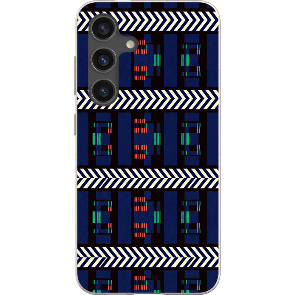 Midnight Aso-Oke by Ada Okoye — Galaxy Bio-degradable Case for Samsung Galaxy — Finnaij
