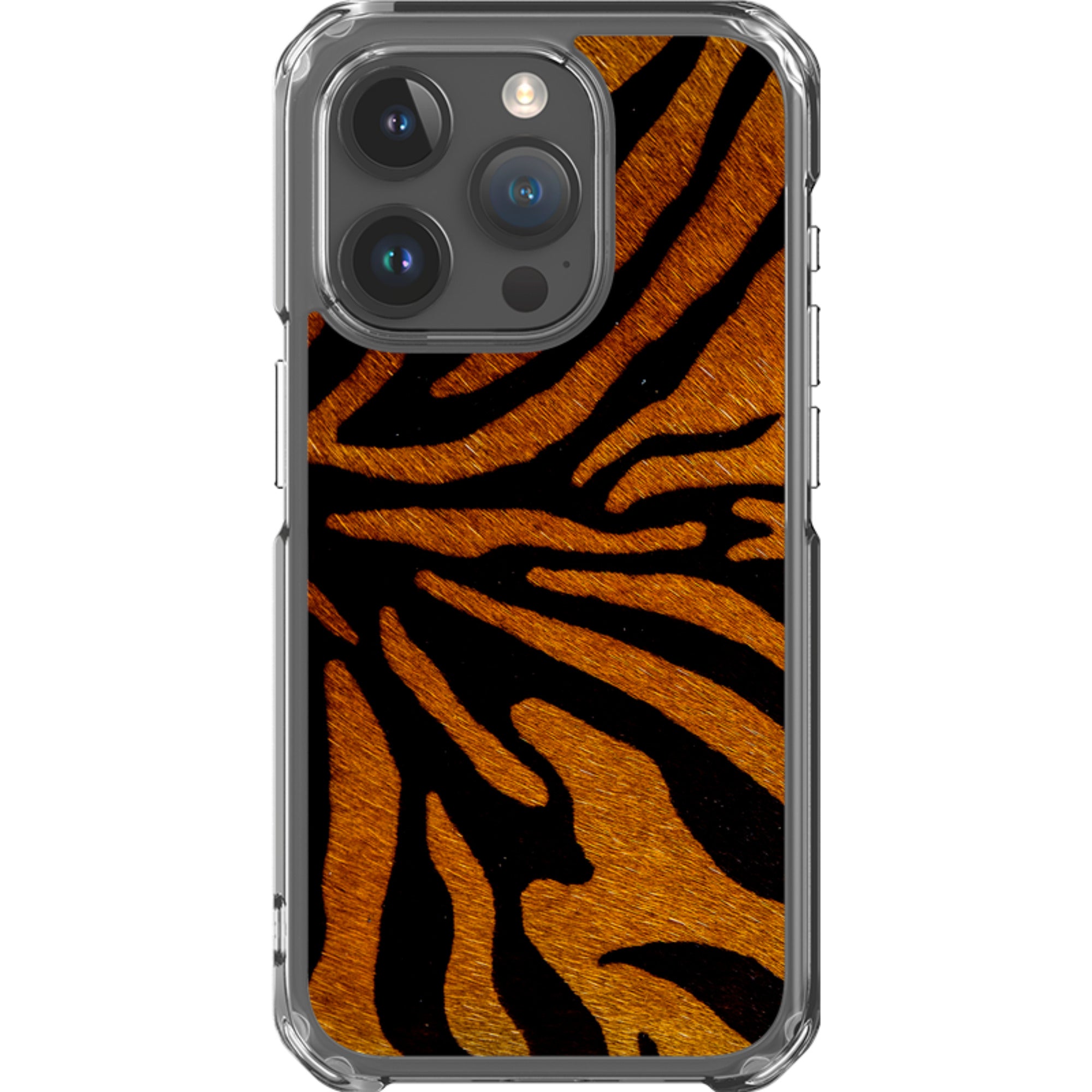 Stripes of the Wild — Apple iPhone Clear Impact Case — Finnaij