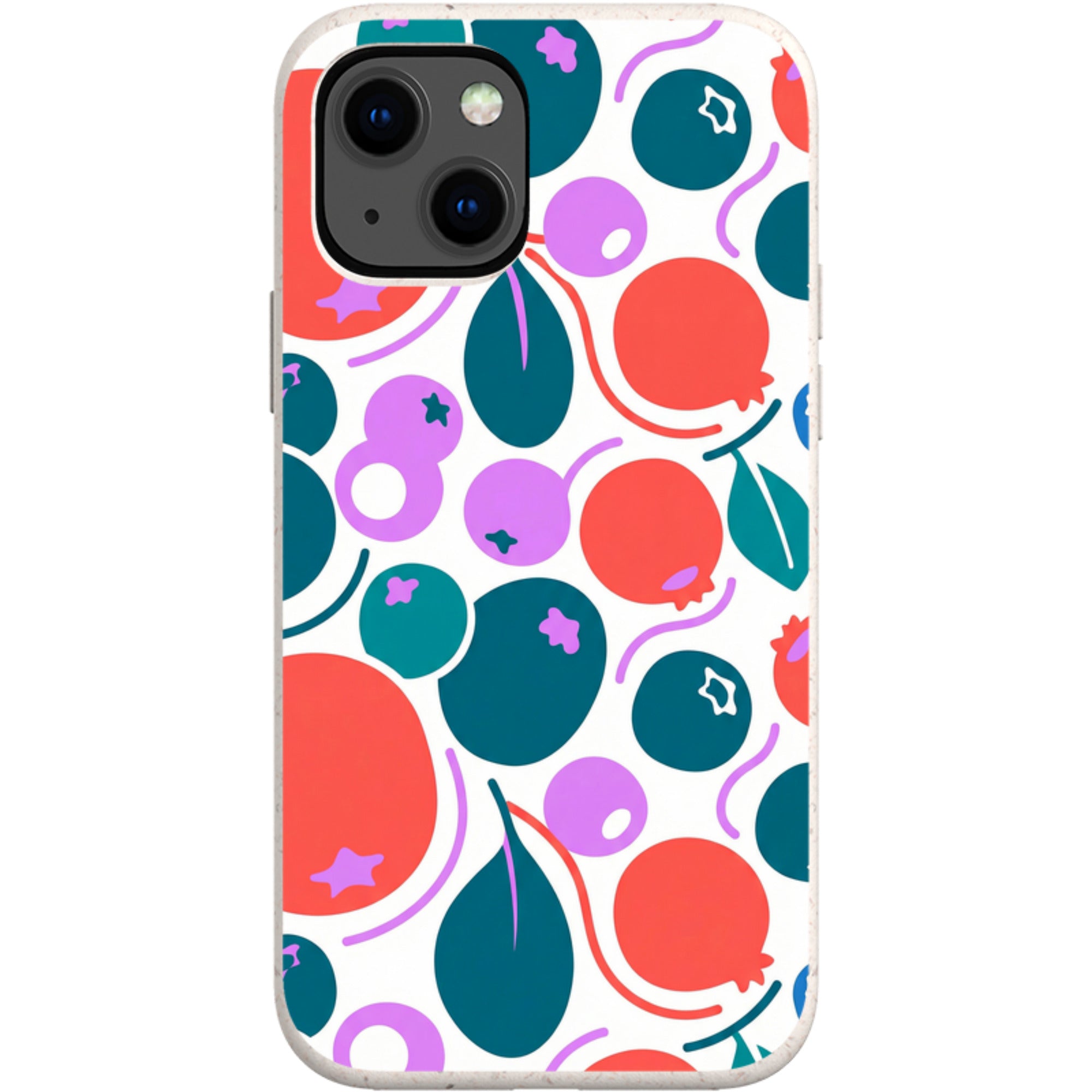 Berry Icon Remix by Salla Niemi — iPhone 13 Mini iPhone Bio-degradable Case — Finnaij