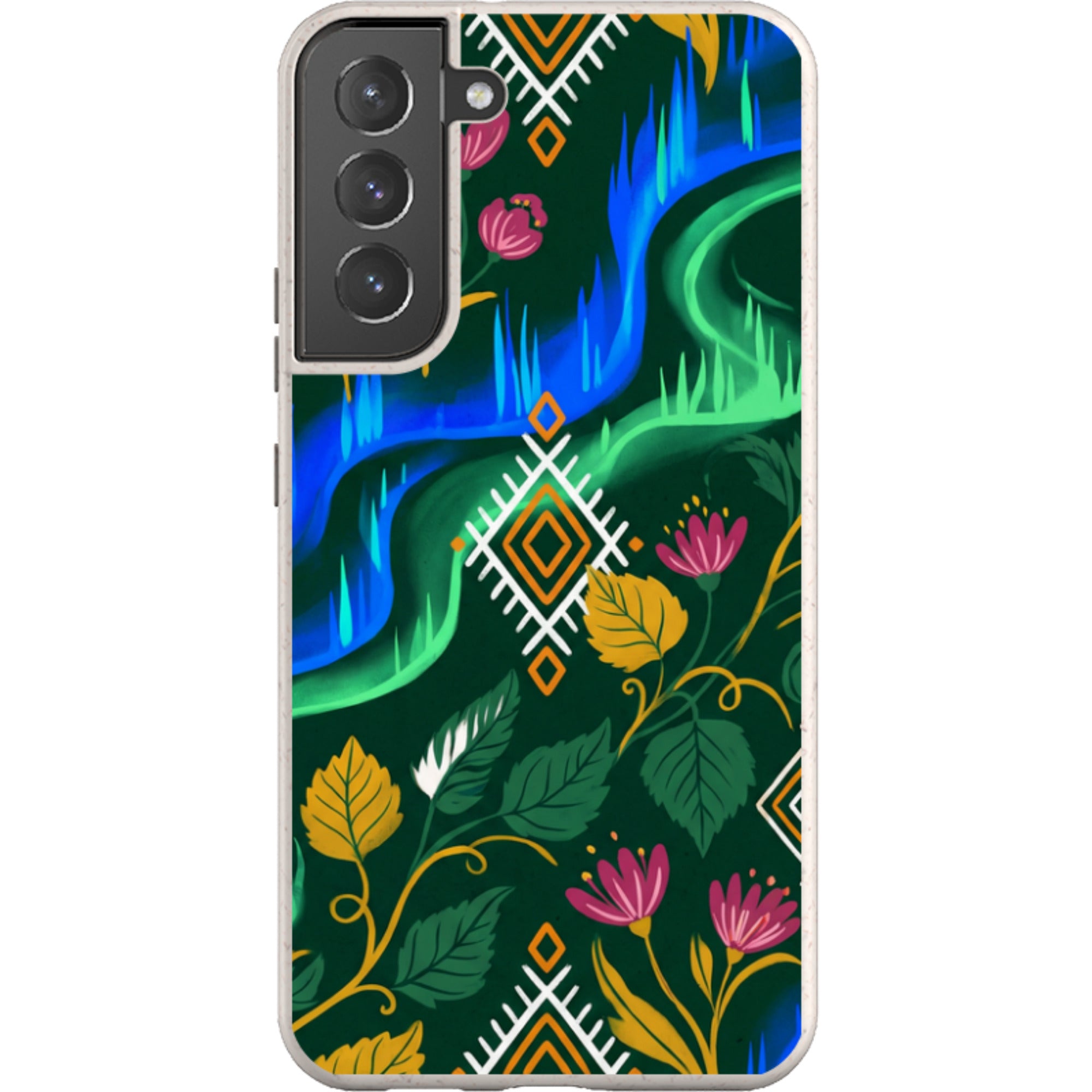 Aurora Birch Bloom by Aino Kallio — Samsung Galaxy Bio-degradable Case — Finnaij