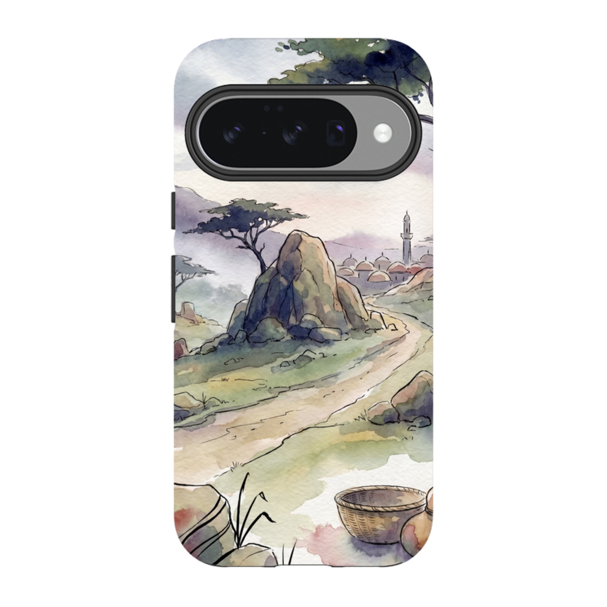 Jos Plateau Cool Light by Tobi Akinyemi — Tough Case for Google Pixel — Finnaij