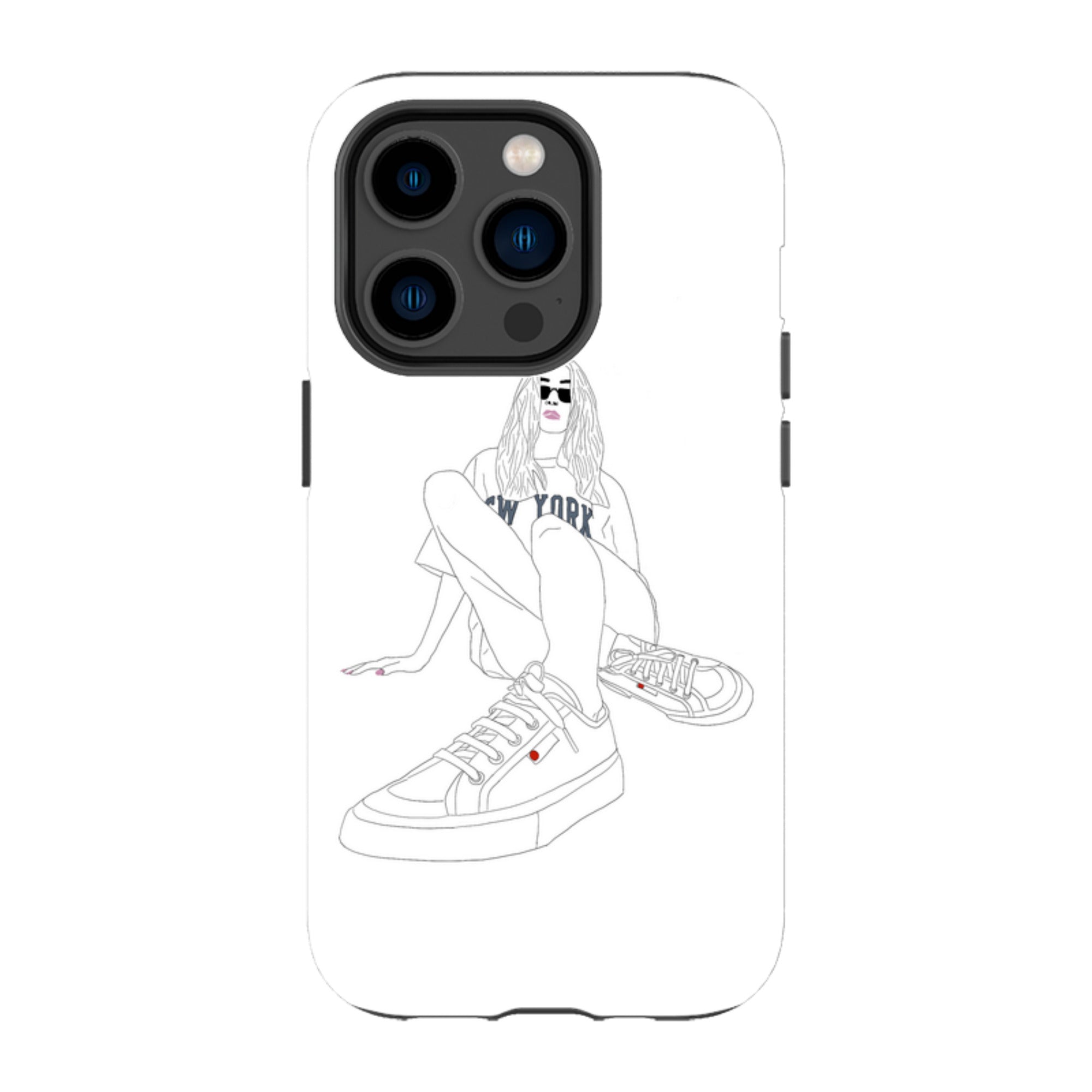 New York by Keagan Haight — Apple iPhone Tough Case — Finnaij