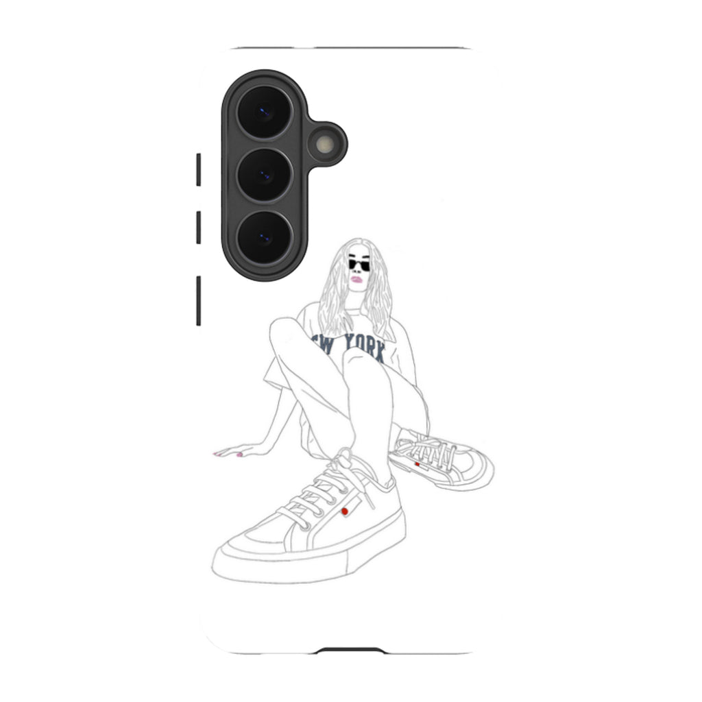 New York by Keagan Haight — Tough Case for Samsung Galaxy — Finnaij