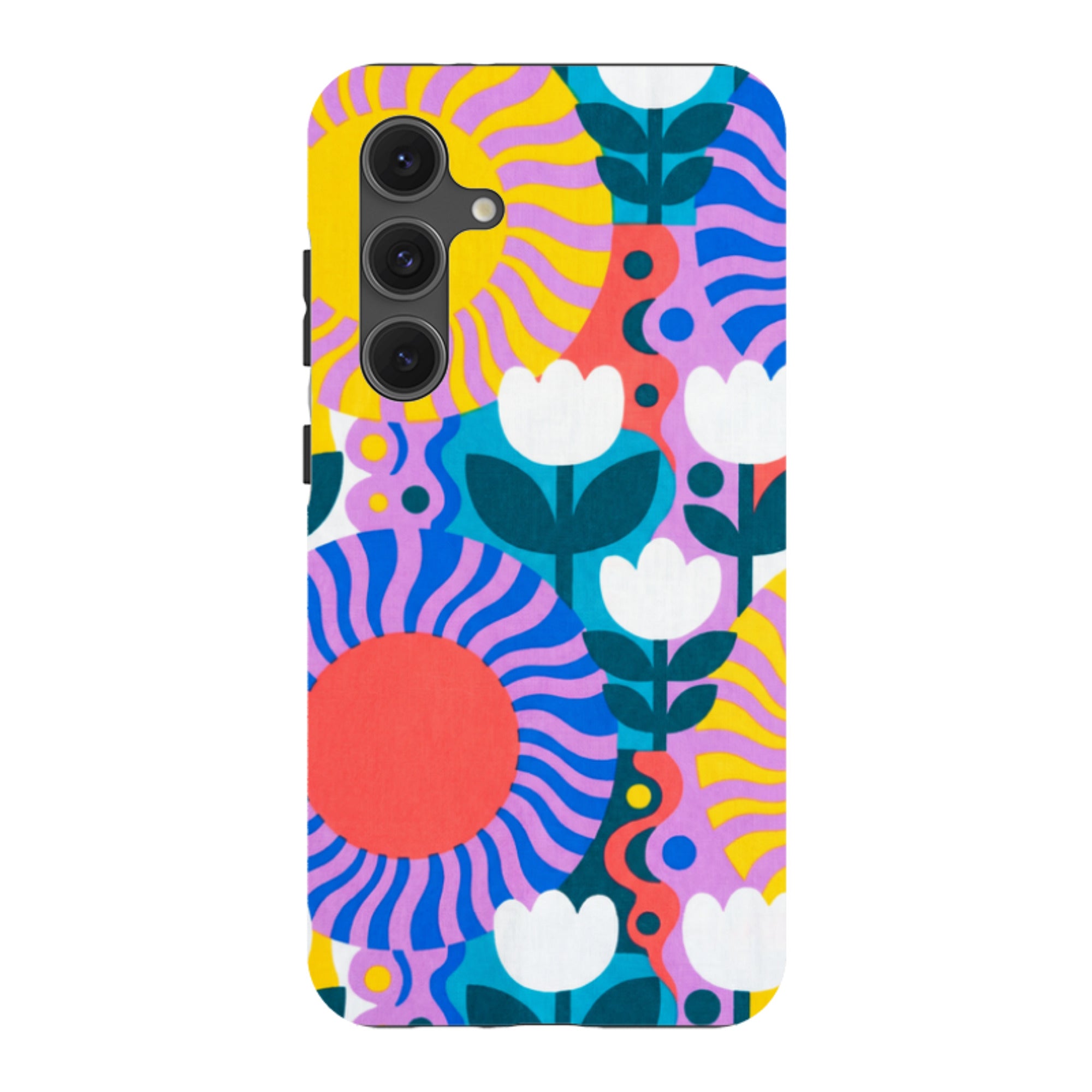 Midnight Sun Mod Bloom by Salla Niemi - Samsung Tough Case