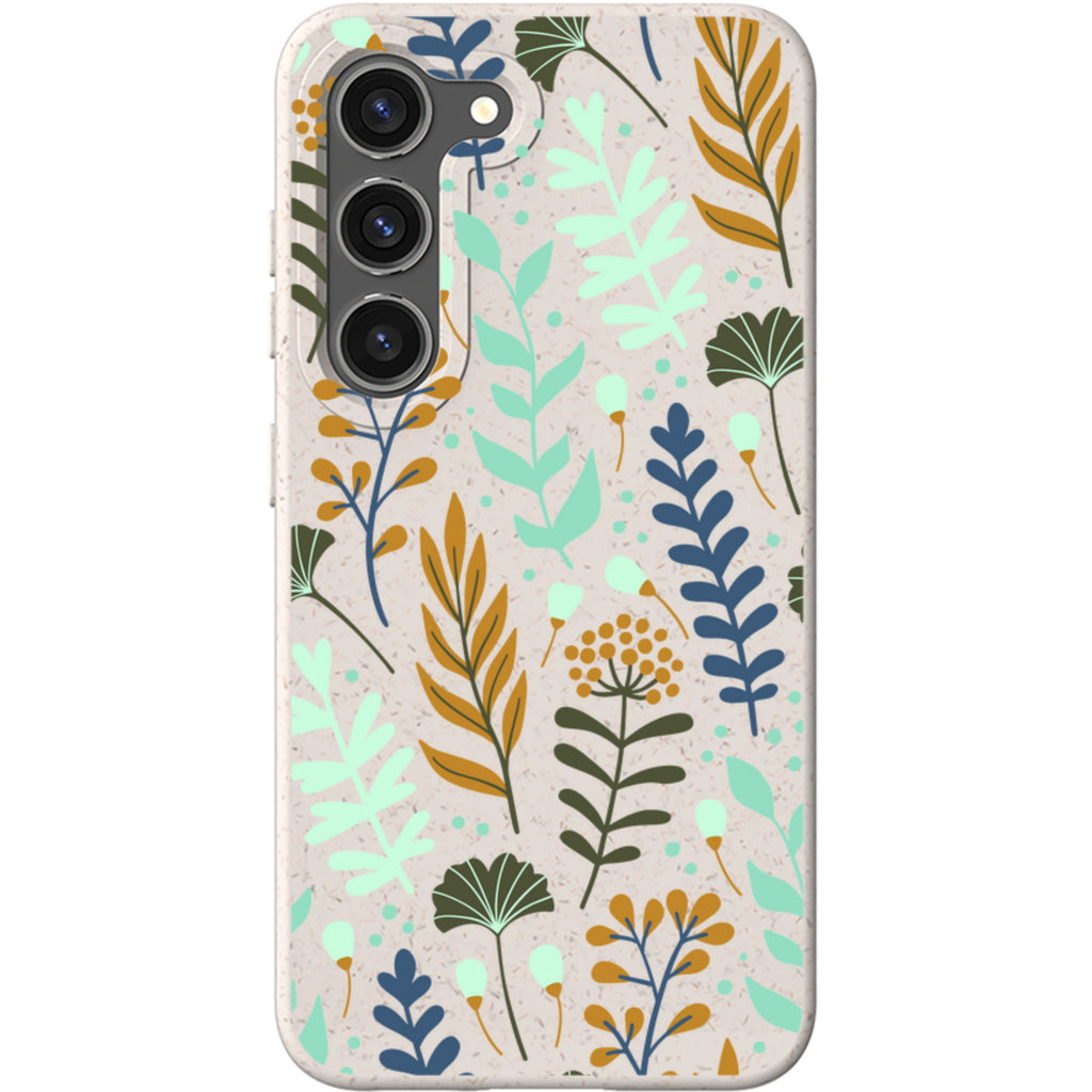 Wild Floral Natural — Samsung Galaxy Bio-degradable Case — Finnaij