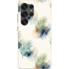 Palm Frond Breeze Pattern by Tobi Akinyemi — S25 Ultra Samsung Galaxy Bio-degradable Case — Finnaij