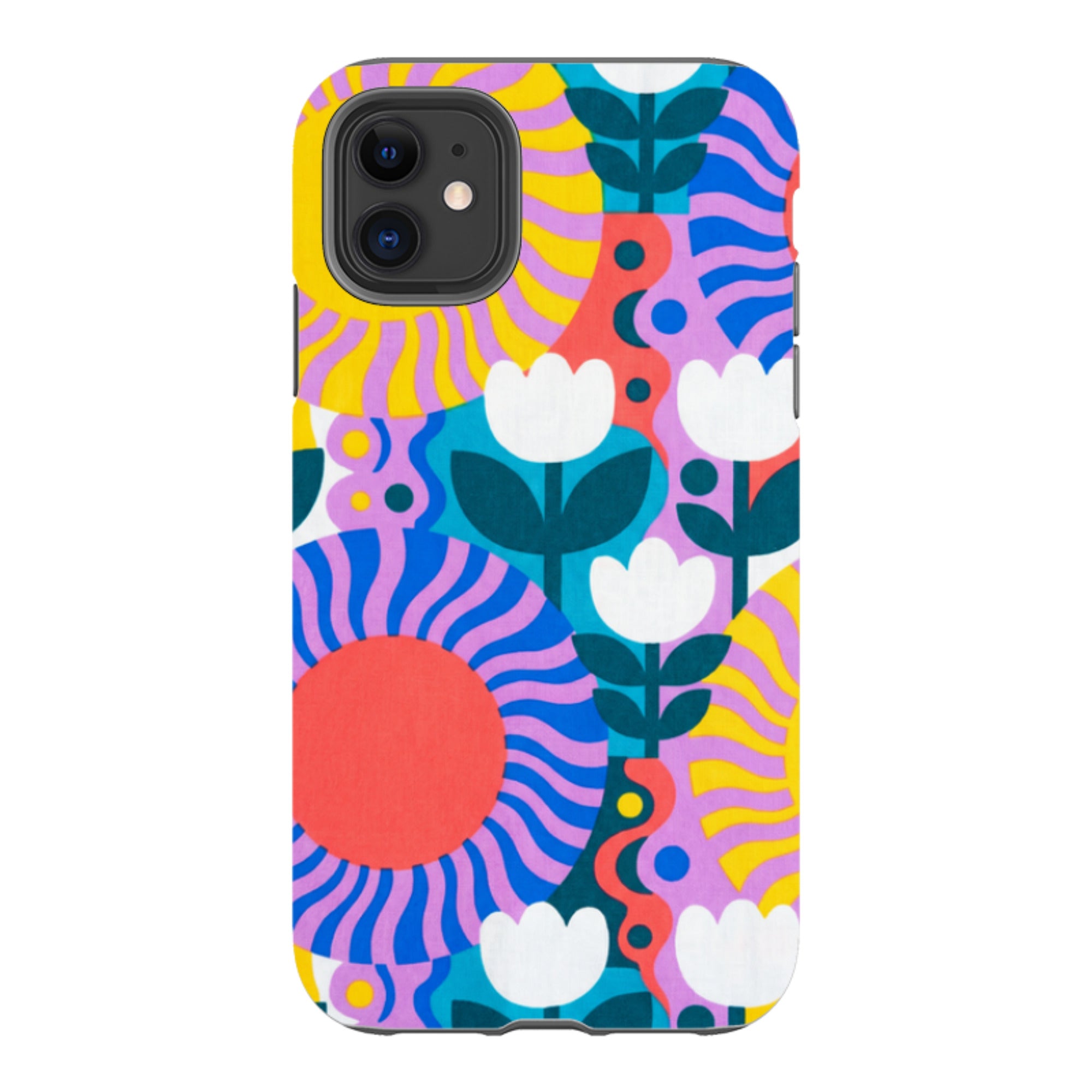Midnight Sun Mod Bloom by Salla Niemi - iPhone Tough Case
