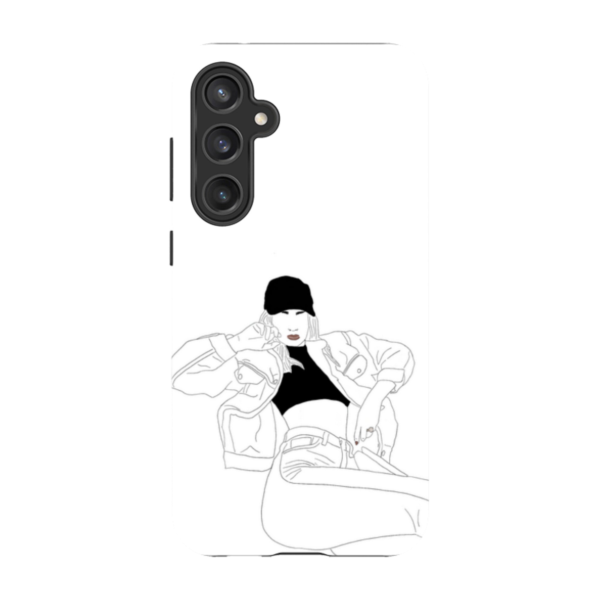 Black Cap by Keagan Haight — Tough Case for Samsung Galaxy — Finnaij