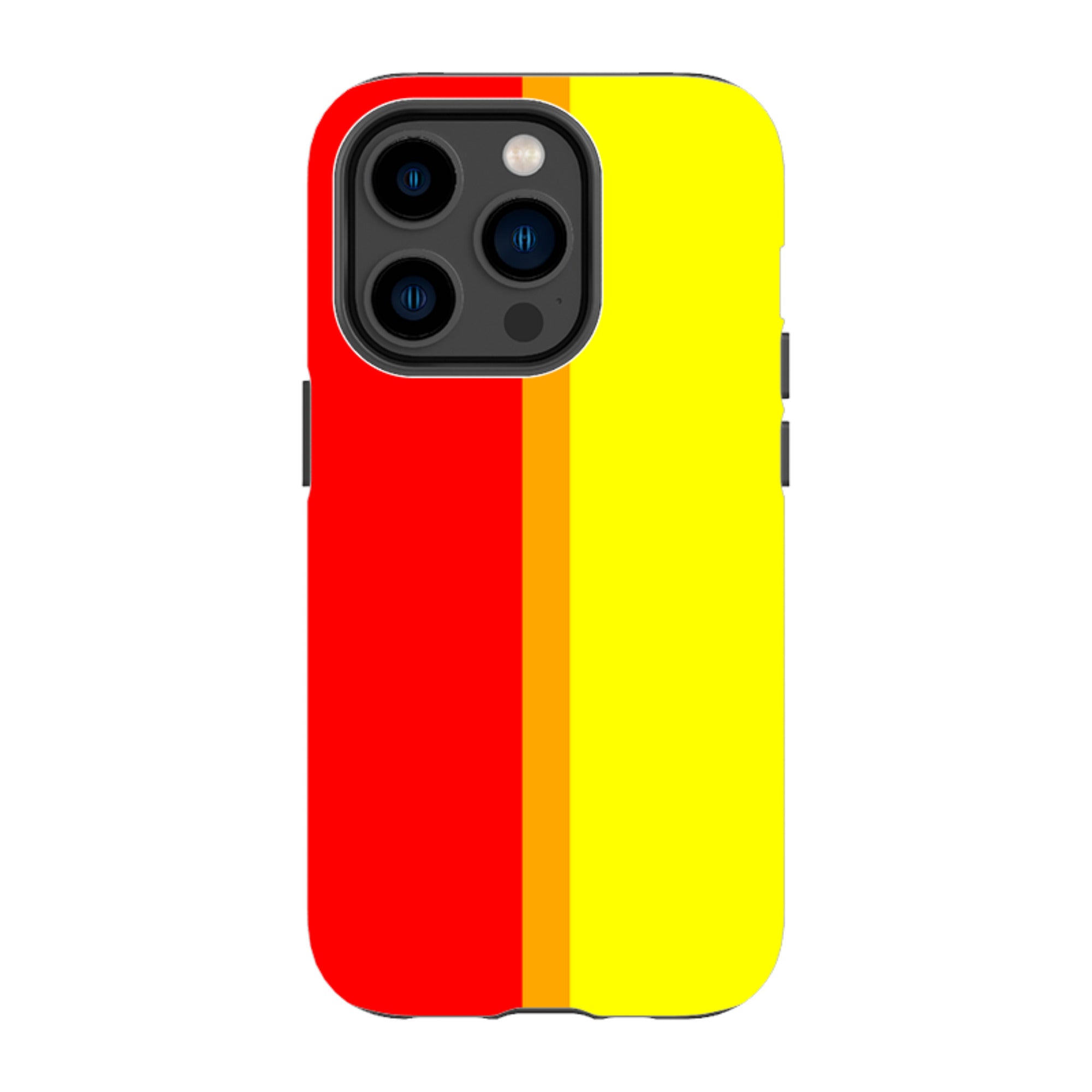 Rainbow Series Red Yellow — Apple iPhone Tough Case — Finnaij