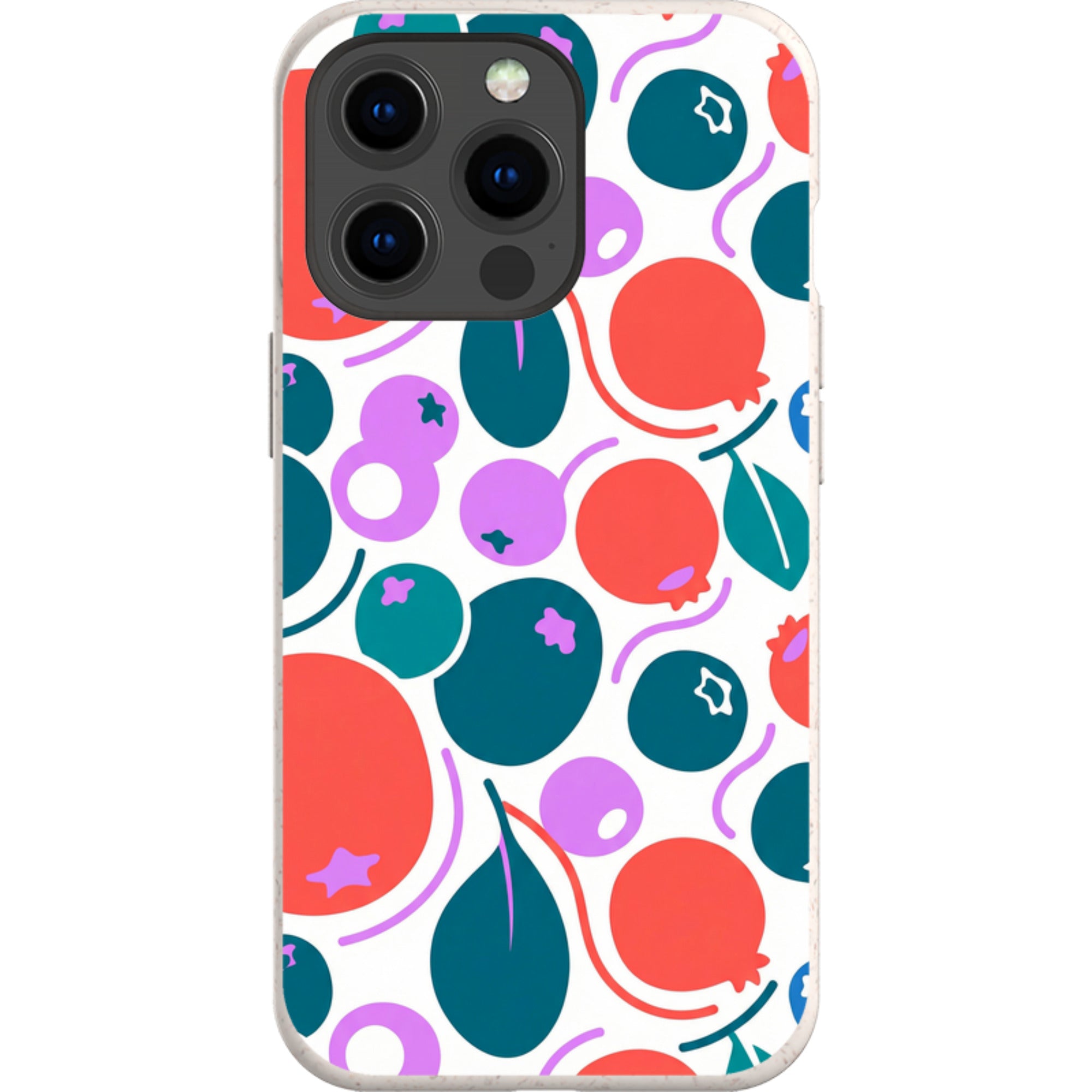 Berry Icon Remix by Salla Niemi — iPhone 13 Pro iPhone Bio-degradable Case — Finnaij