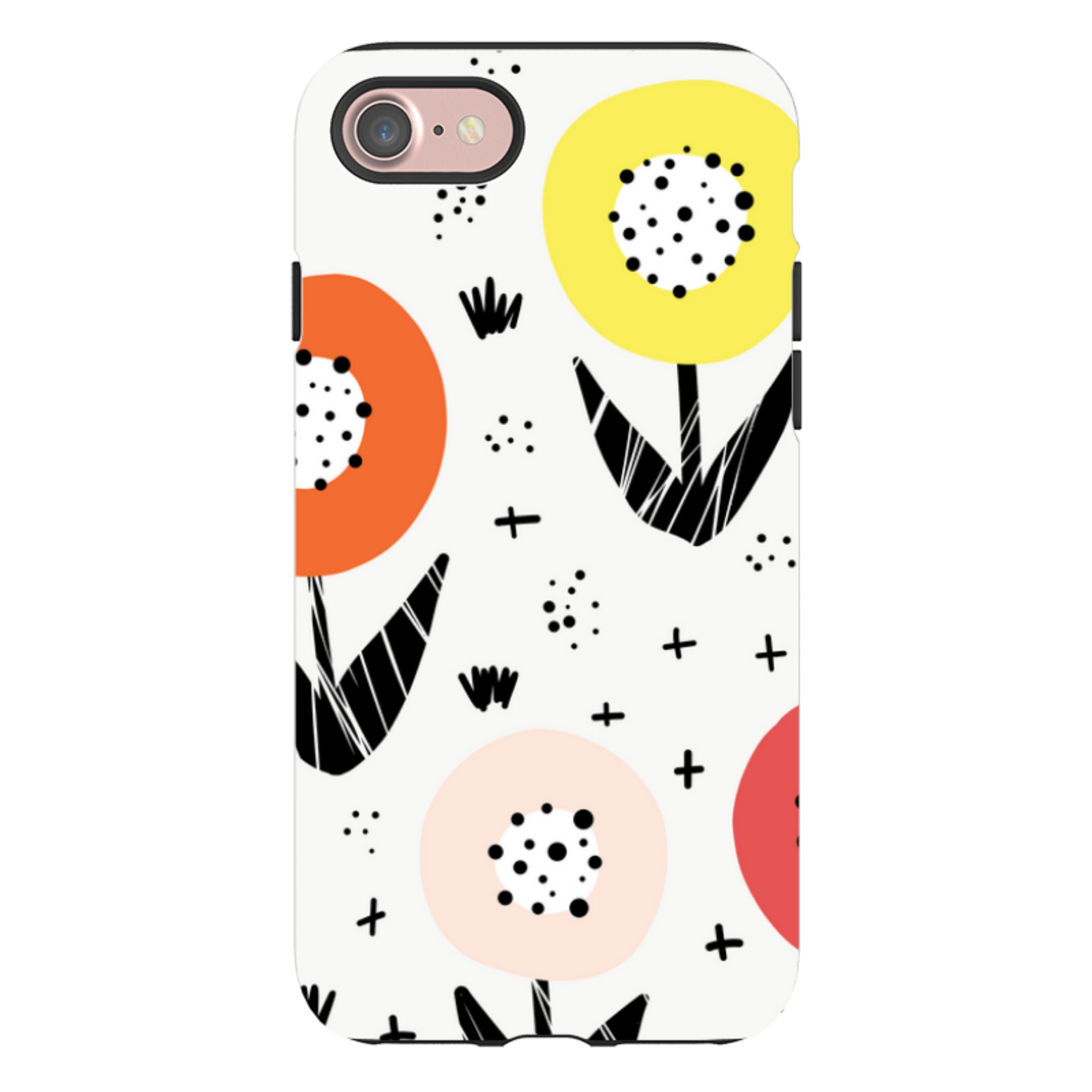Botanical Doodle - iPhone Tough Case