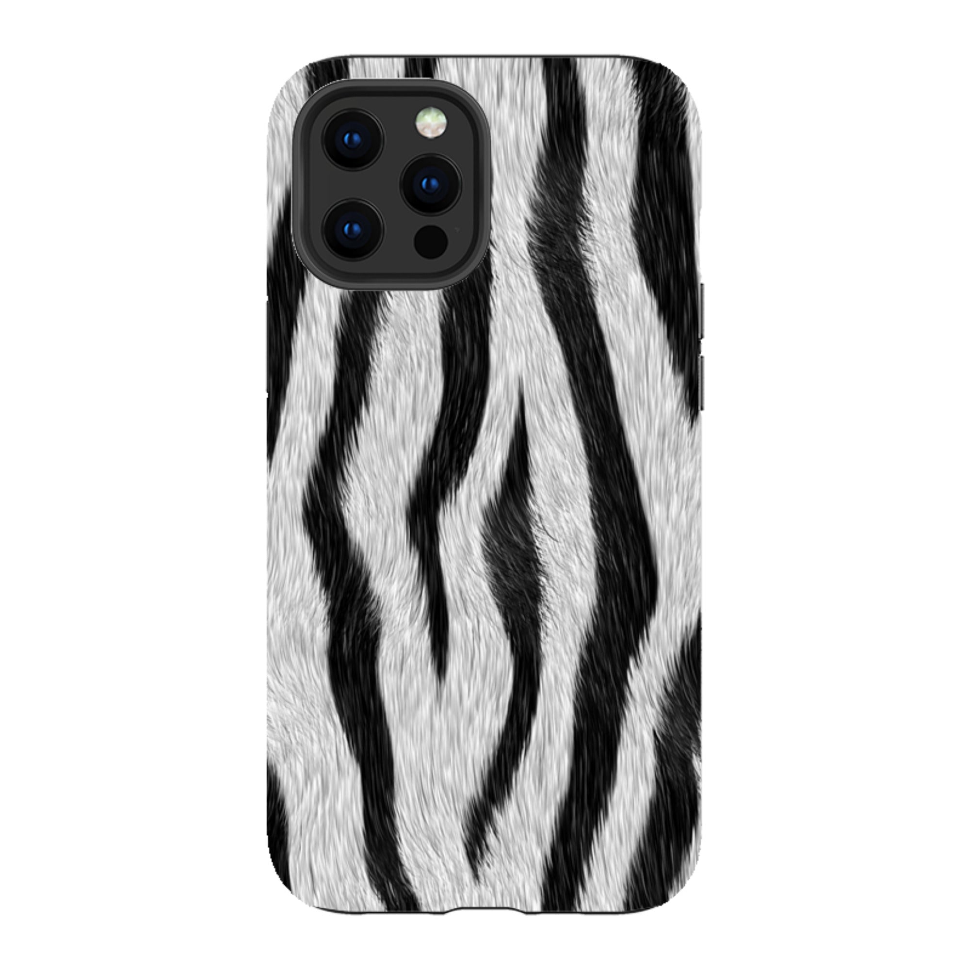 Zebra Groove - iPhone Tough Case