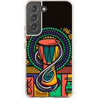 Talking Drum Halo by Ada Okoye — S22 Samsung Galaxy Bio-degradable Case — Finnaij