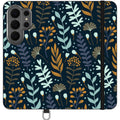 Wild Floral — Apple Vegan Leather Folio Wallet Case — Finnaij