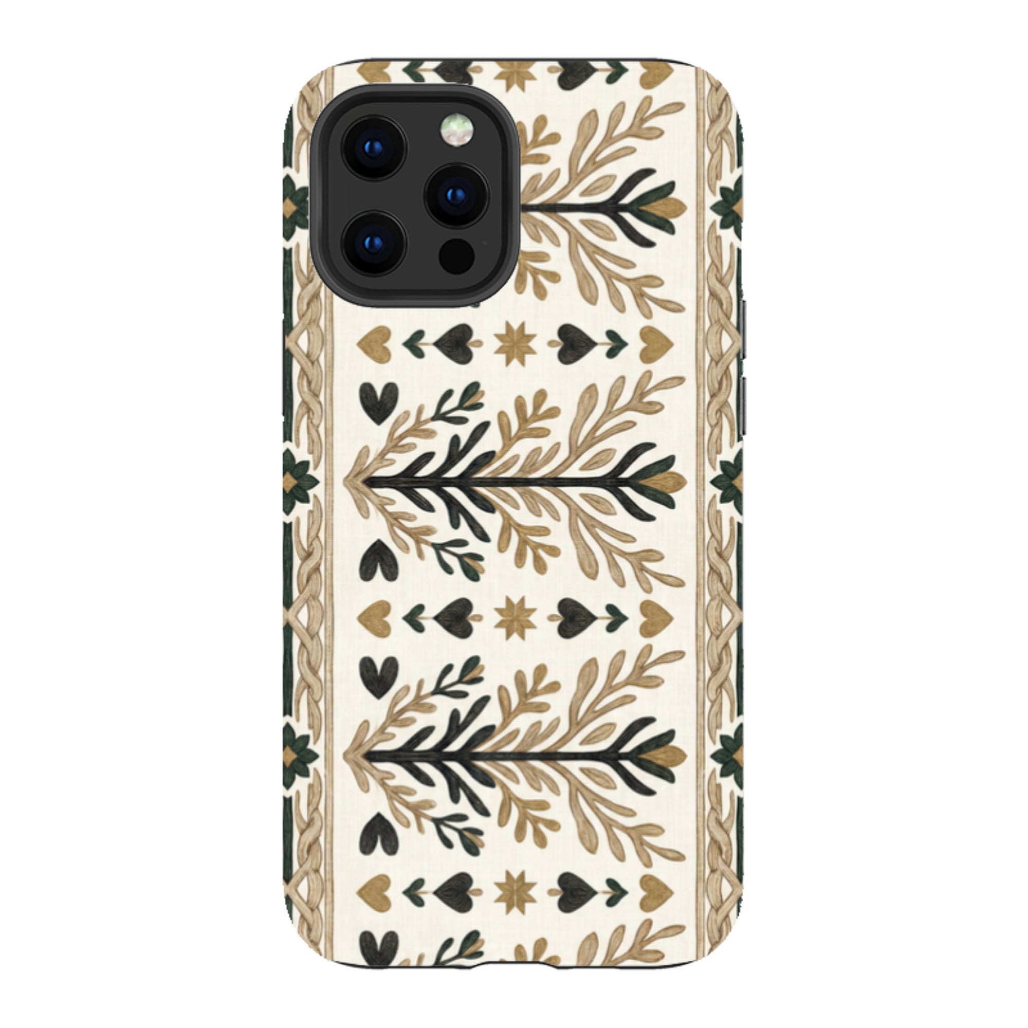 Heritage Border by Elsi Vaarala - iPhone Tough Case