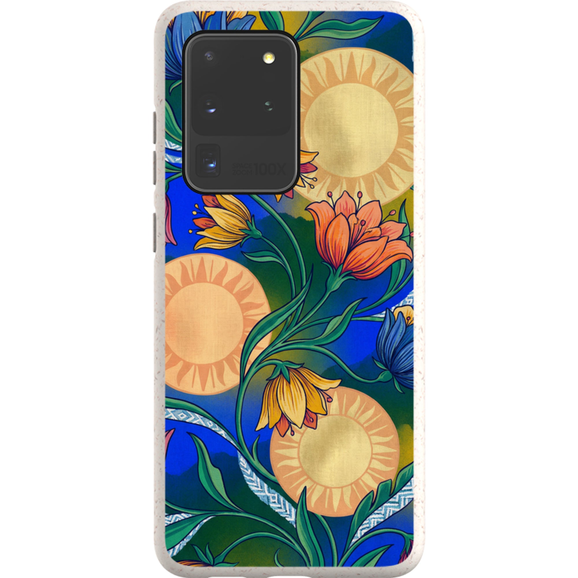 Midnight Sun Garden by Aino Kallio - Samsung Galaxy Bio-degradable Case