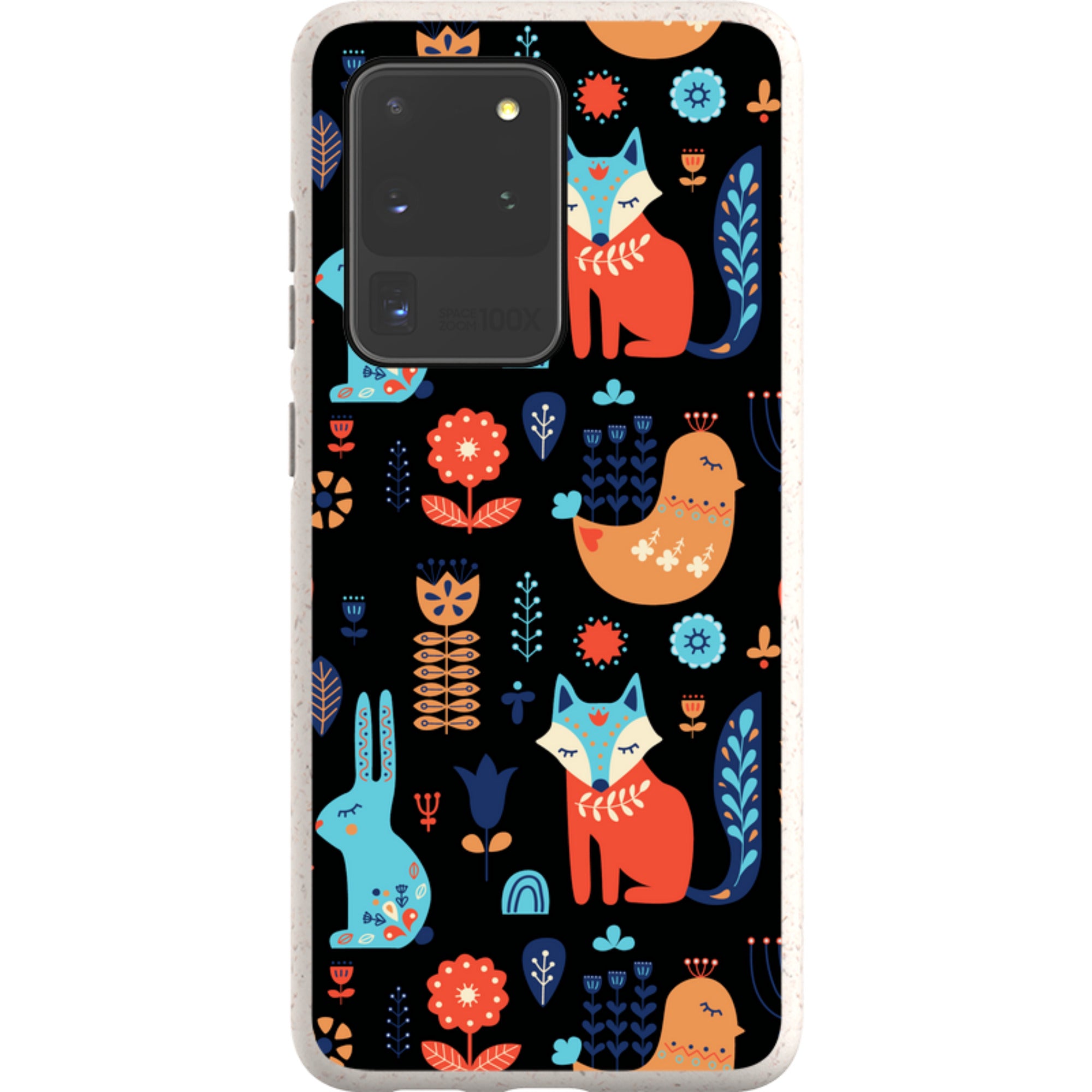Nordic Ornament Black — Samsung Galaxy Bio-degradable Case — Finnaij