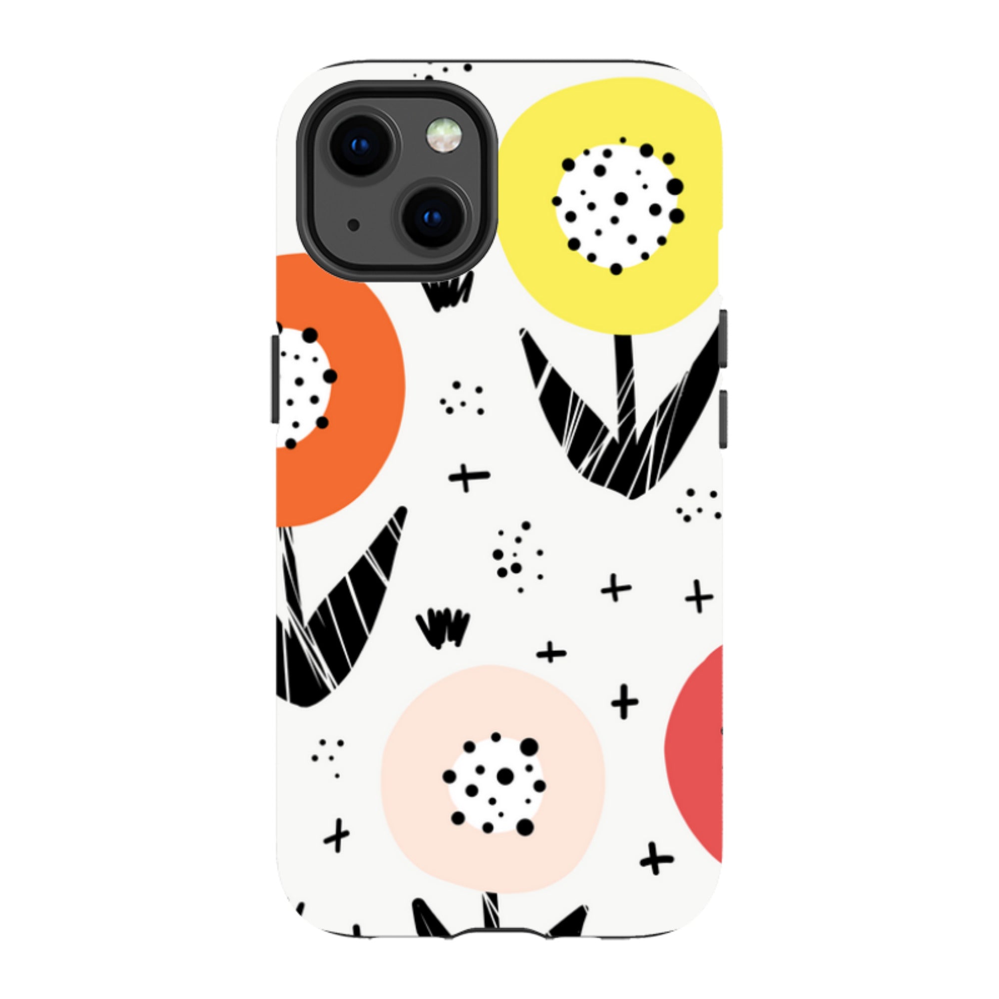 Botanical Doodle — iPhone 13 Magsafe Tough Case — Finnaij