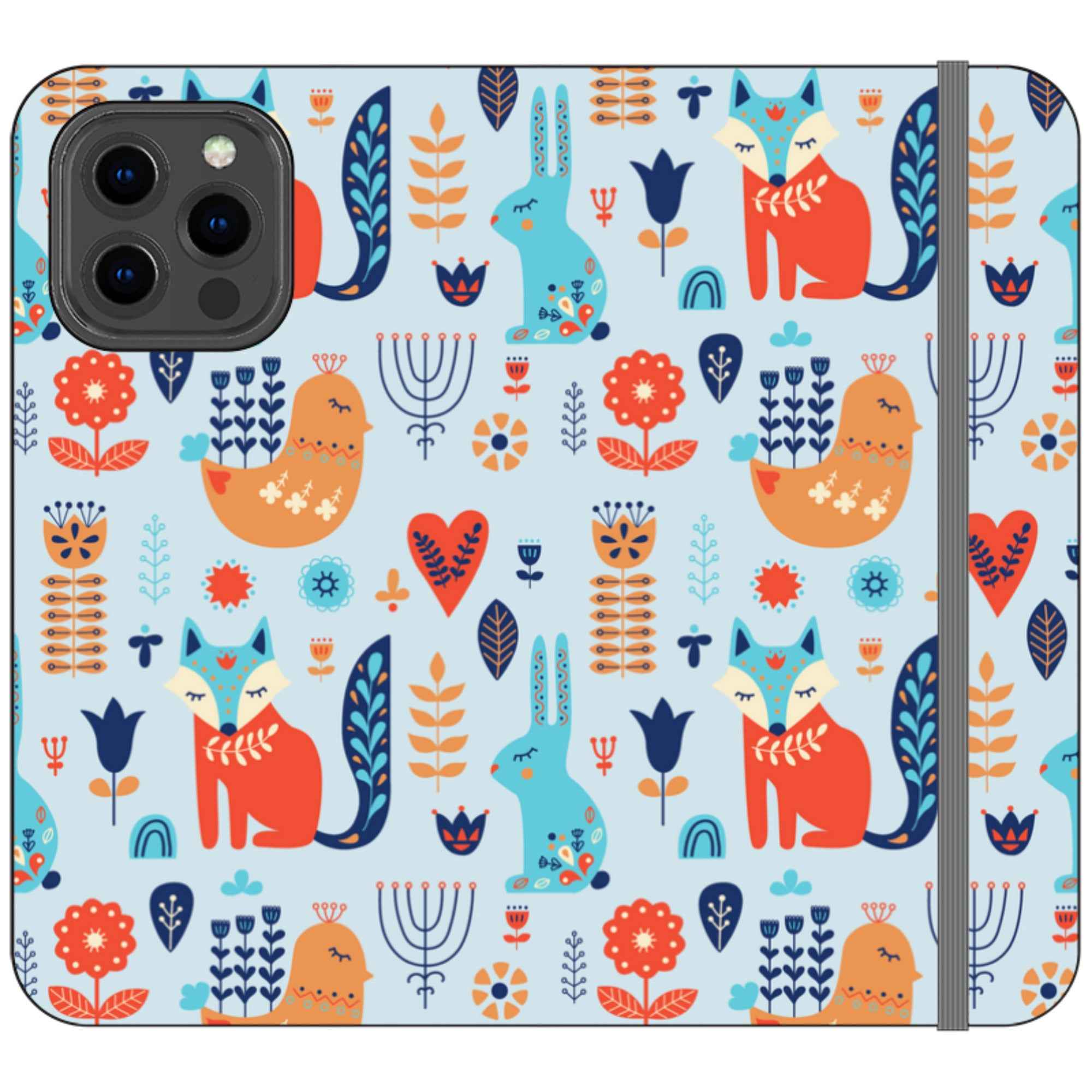 Nordic Ornament — iPhone 13 Pro Max Wallet Case — Finnaij