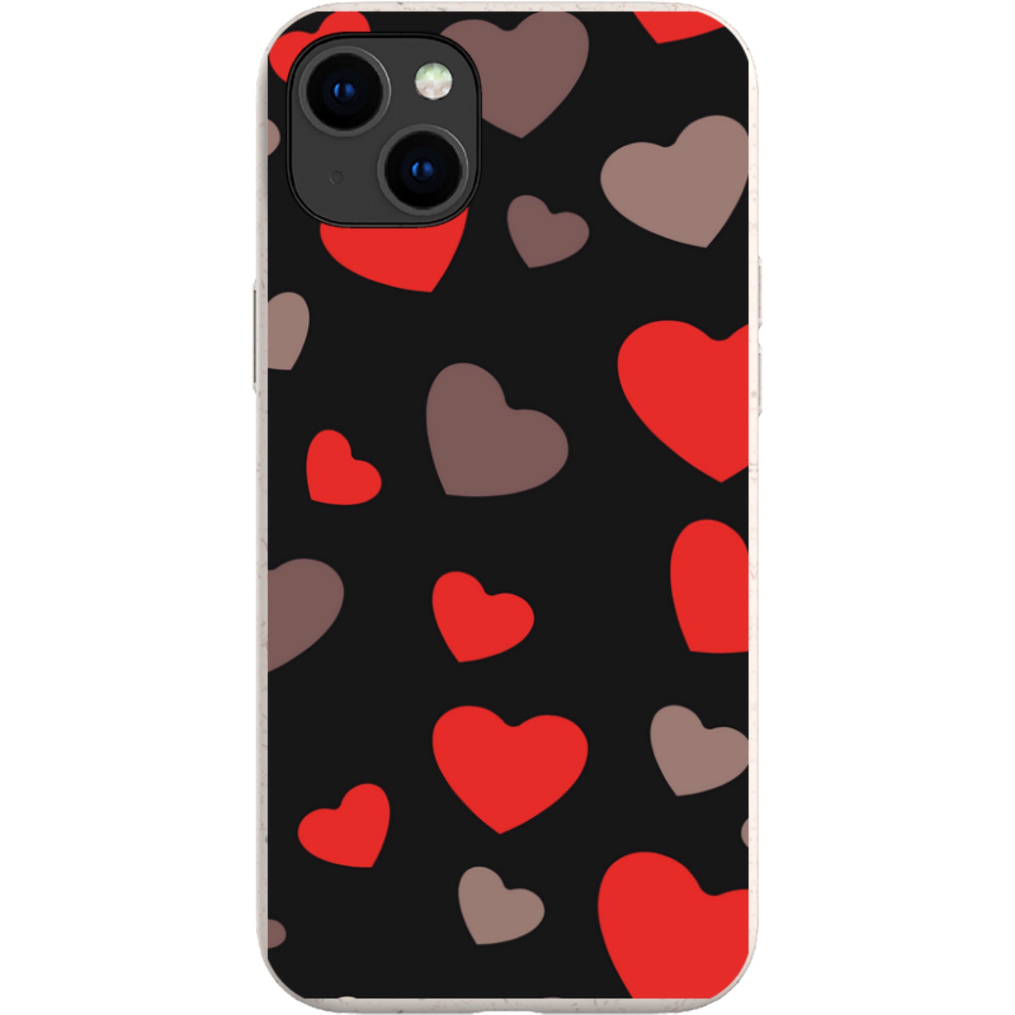 Red Hearts — iPhone 15 Plus iPhone Bio-degradable Case — Finnaij