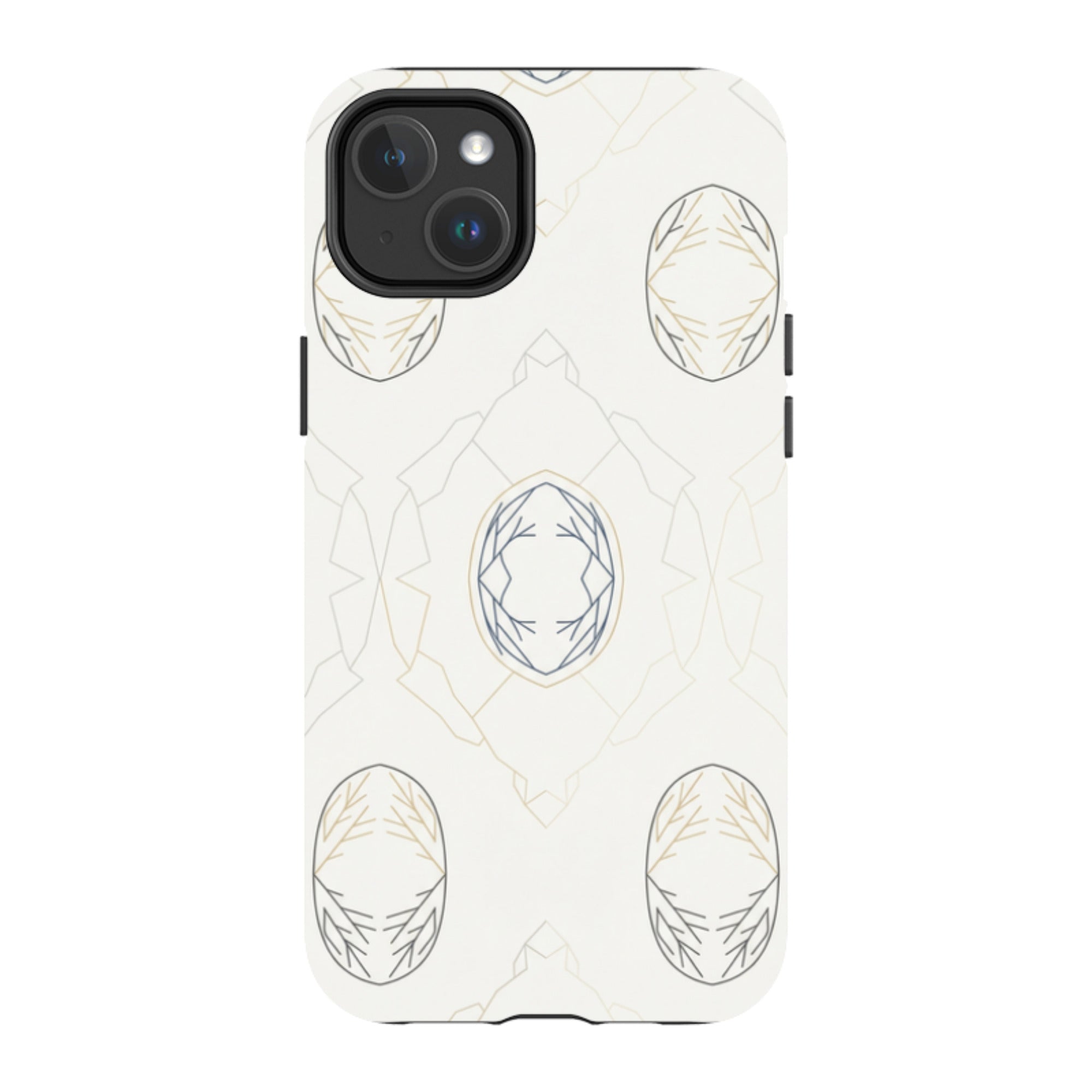 Frozen Lake Silence by Elsi Vaarala — iPhone 14 Plus Magsafe Tough Case — Finnaij