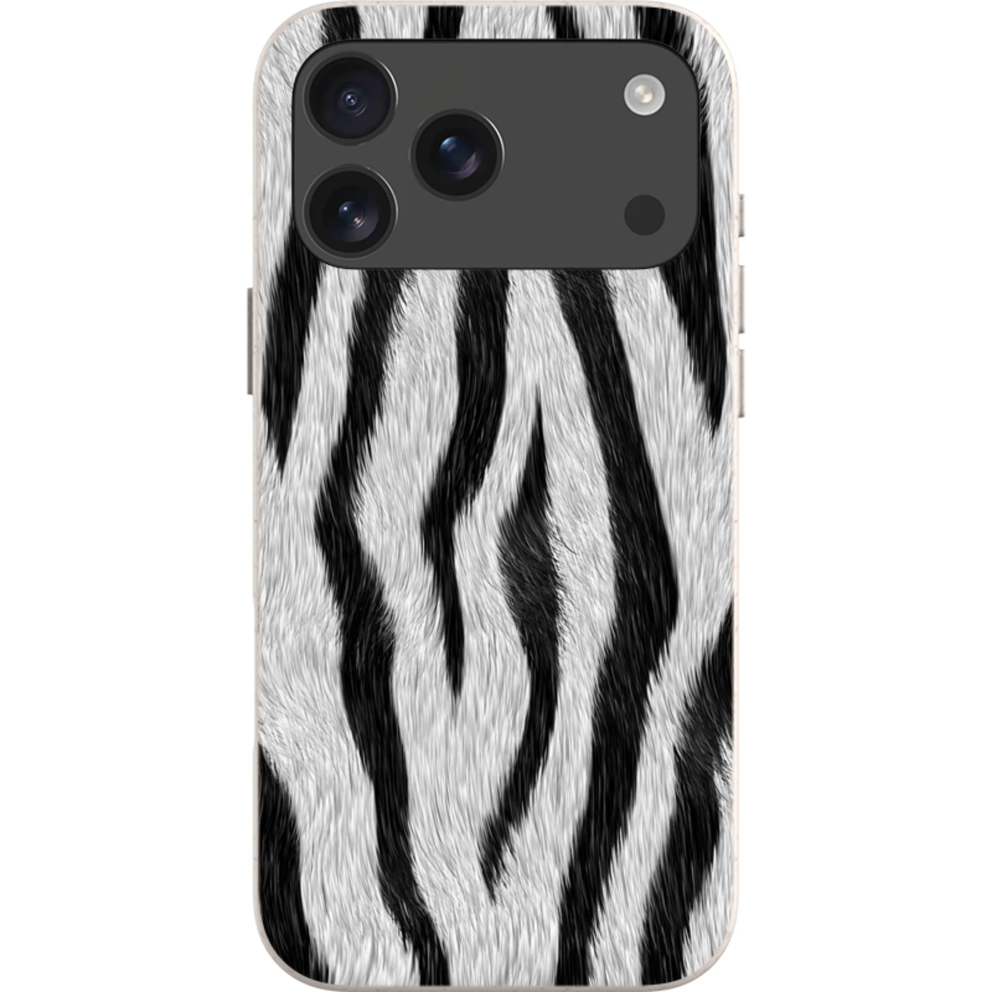 Zebra Groove — Apple iPhone Bio-degradable Case — Finnaij