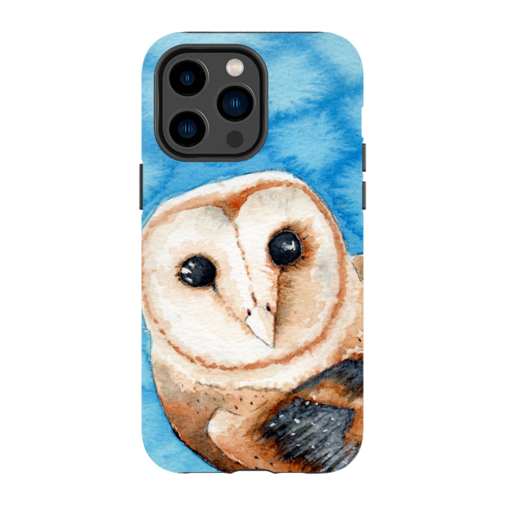 Owly MacOwlface by Hicksy — Apple iPhone Tough Case — Finnaij