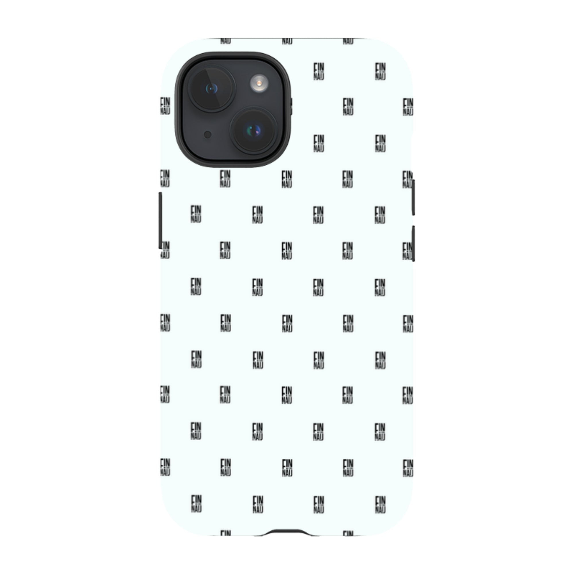 Monogram Snow — Apple iPhone Tough Case — Finnaij