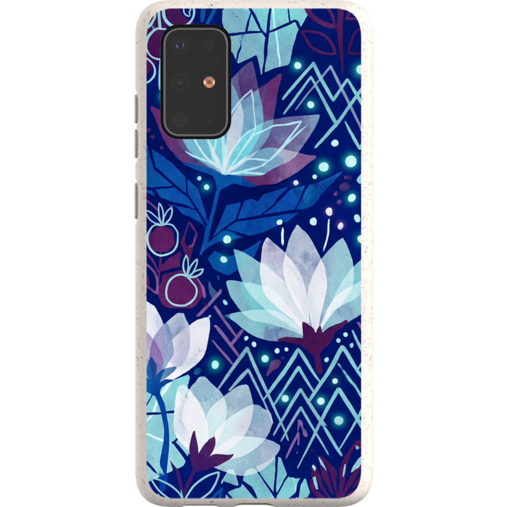 Frozen Lake Petals by Aino Kallio - Samsung Galaxy Bio-degradable Case