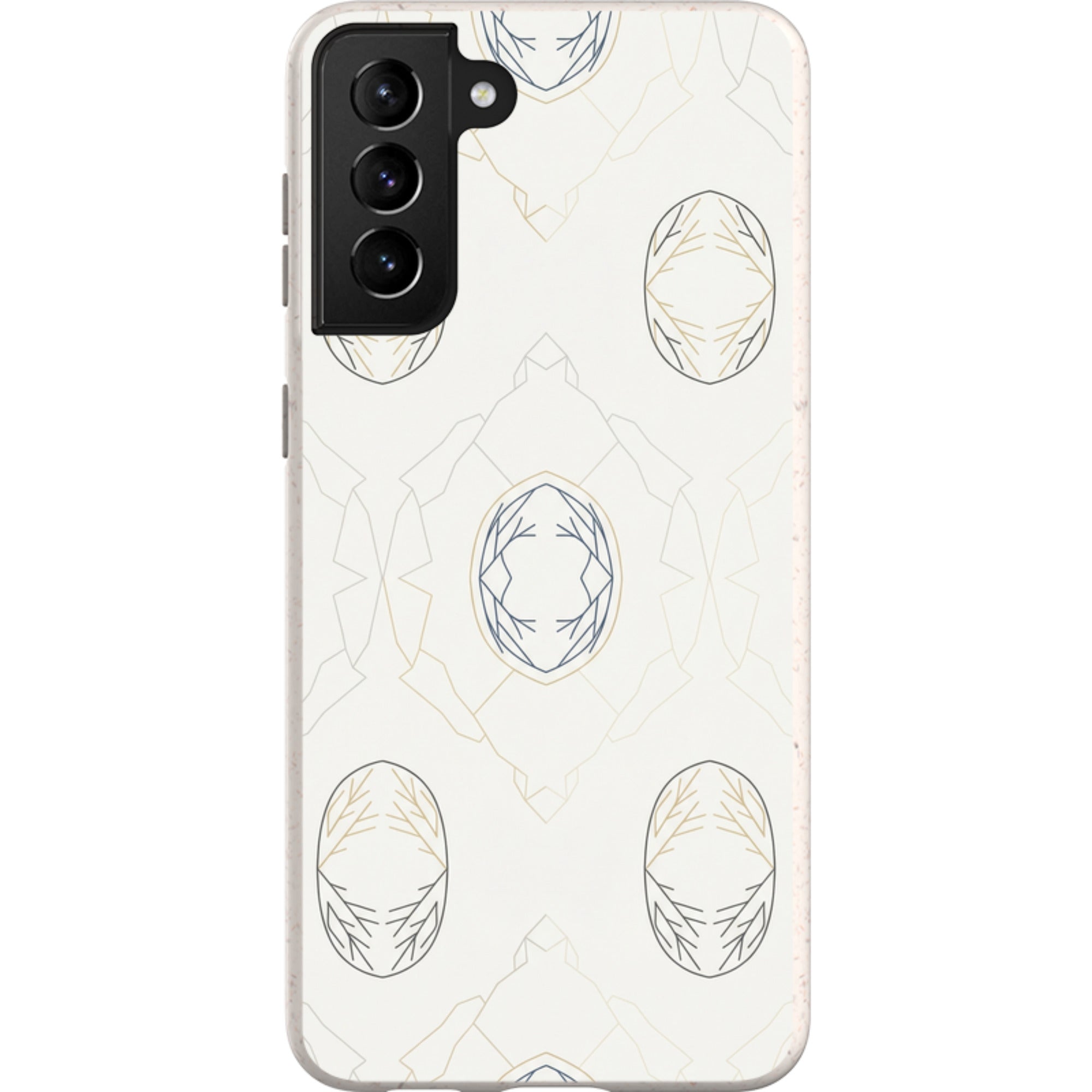 Frozen Lake Silence by Elsi Vaarala — Samsung Galaxy Bio-degradable Case — Finnaij