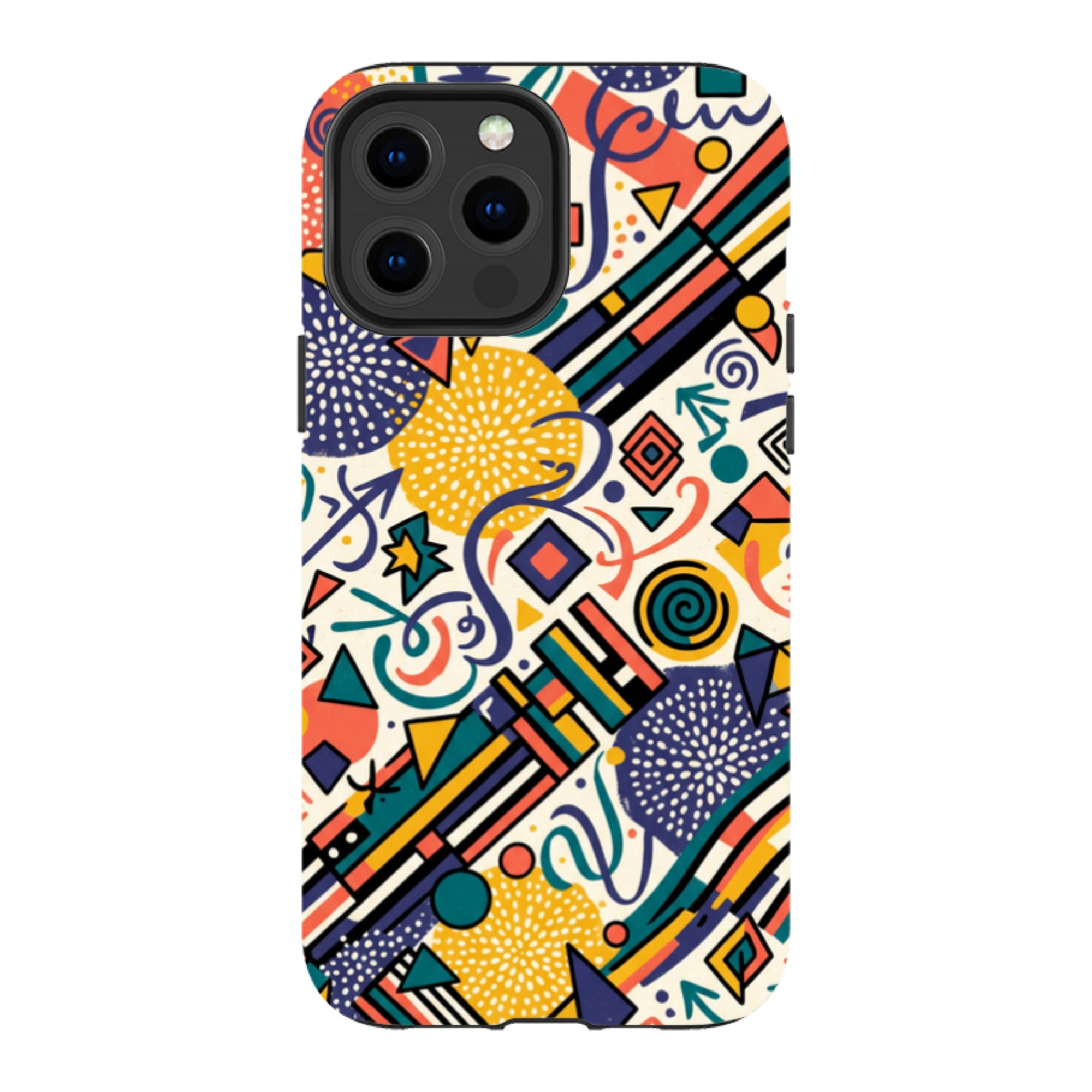 Festival Confetti (Daylight) by Ada Okoye — MagSafe Tough Case for iPhone — Finnaij