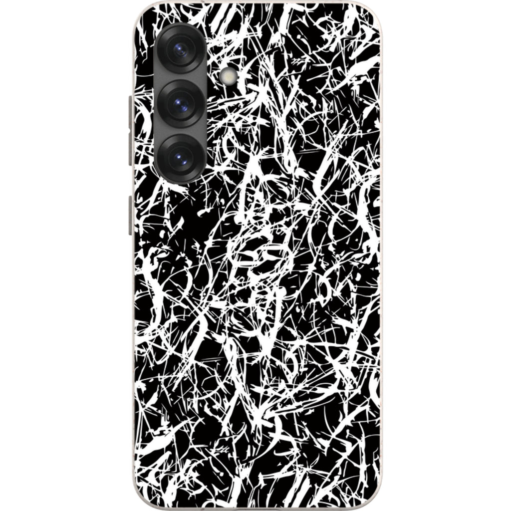Black-White Grunge — Samsung Galaxy Bio-degradable Case — Finnaij
