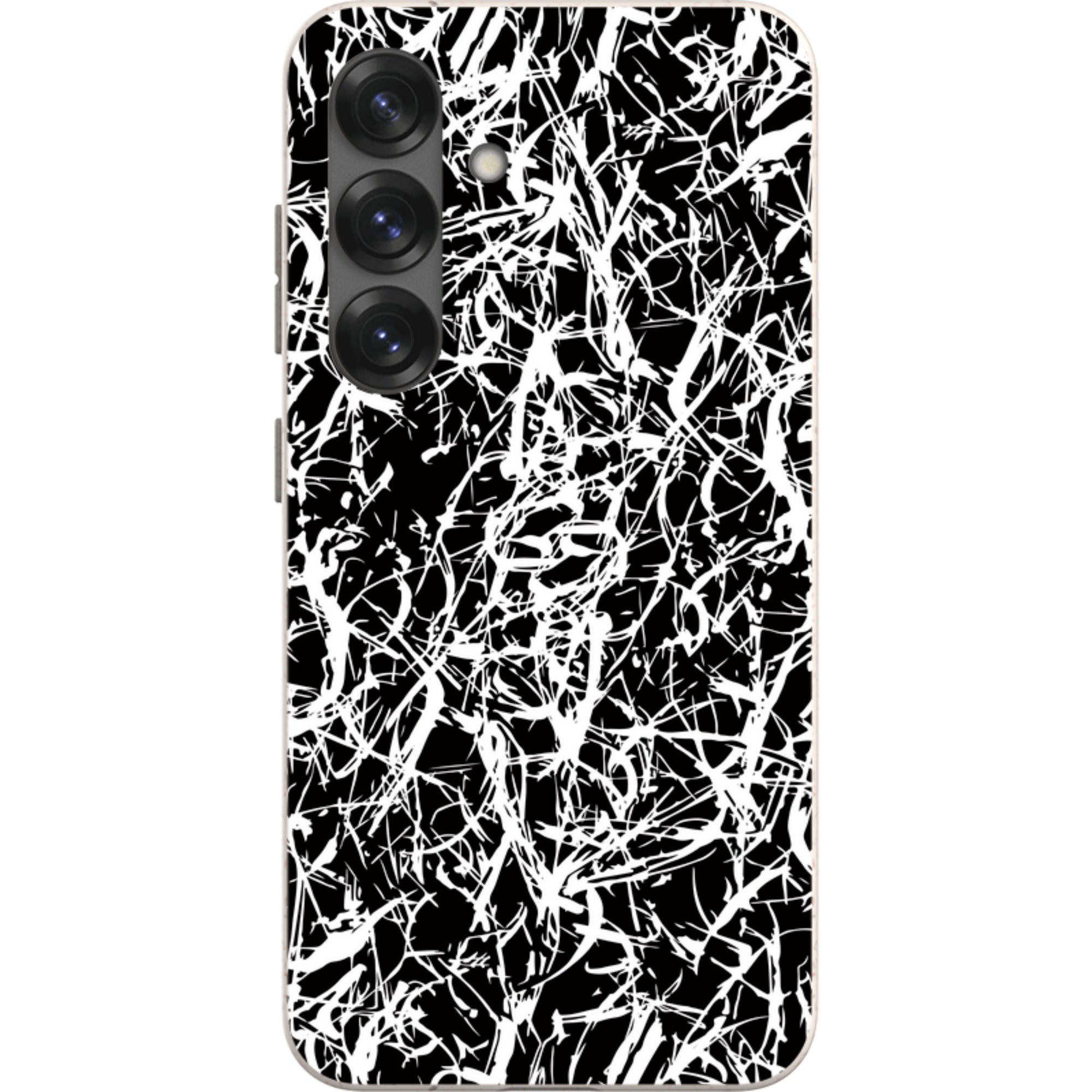 Black-White Grunge — Samsung Galaxy Bio-degradable Case — Finnaij