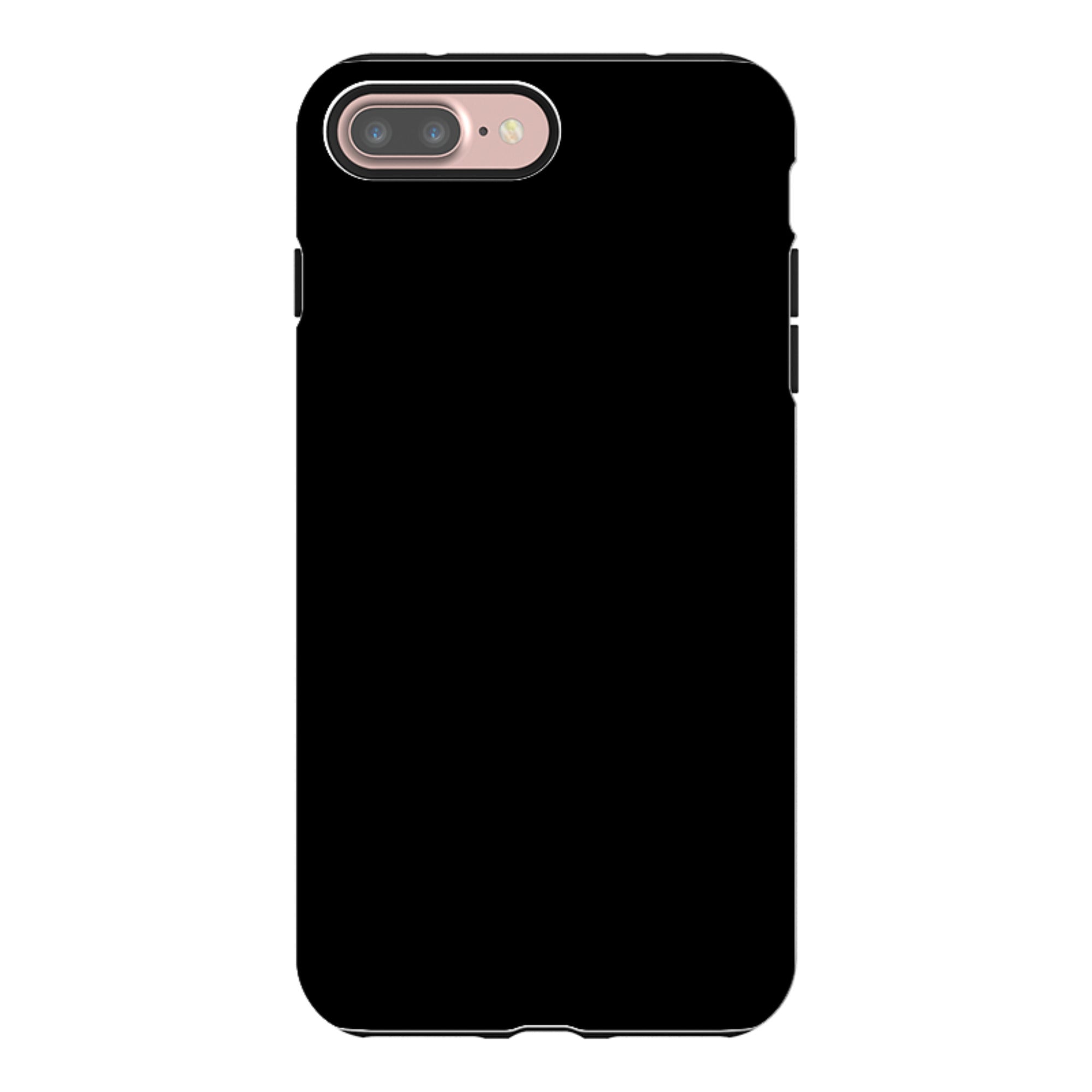 Simple Range Black - iPhone Tough Case