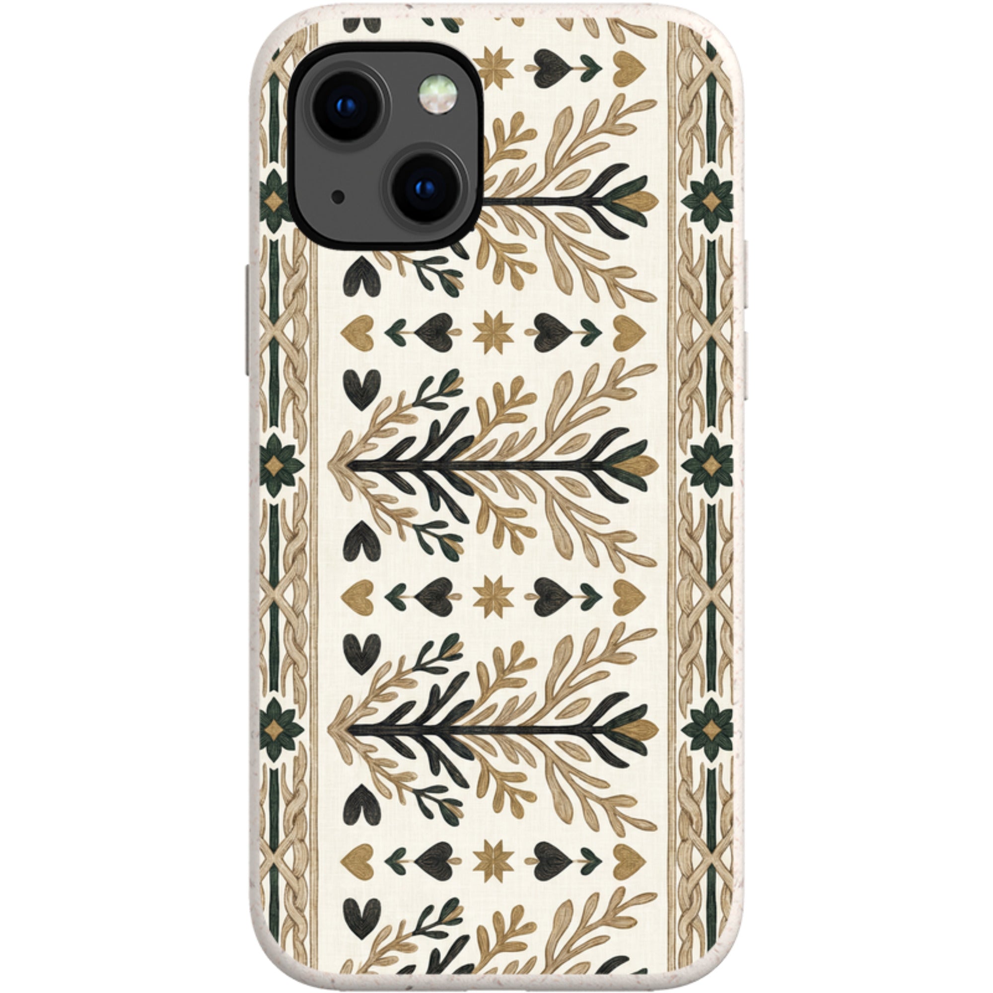 Heritage Border by Elsi Vaarala — iPhone 13 iPhone Bio-degradable Case — Finnaij