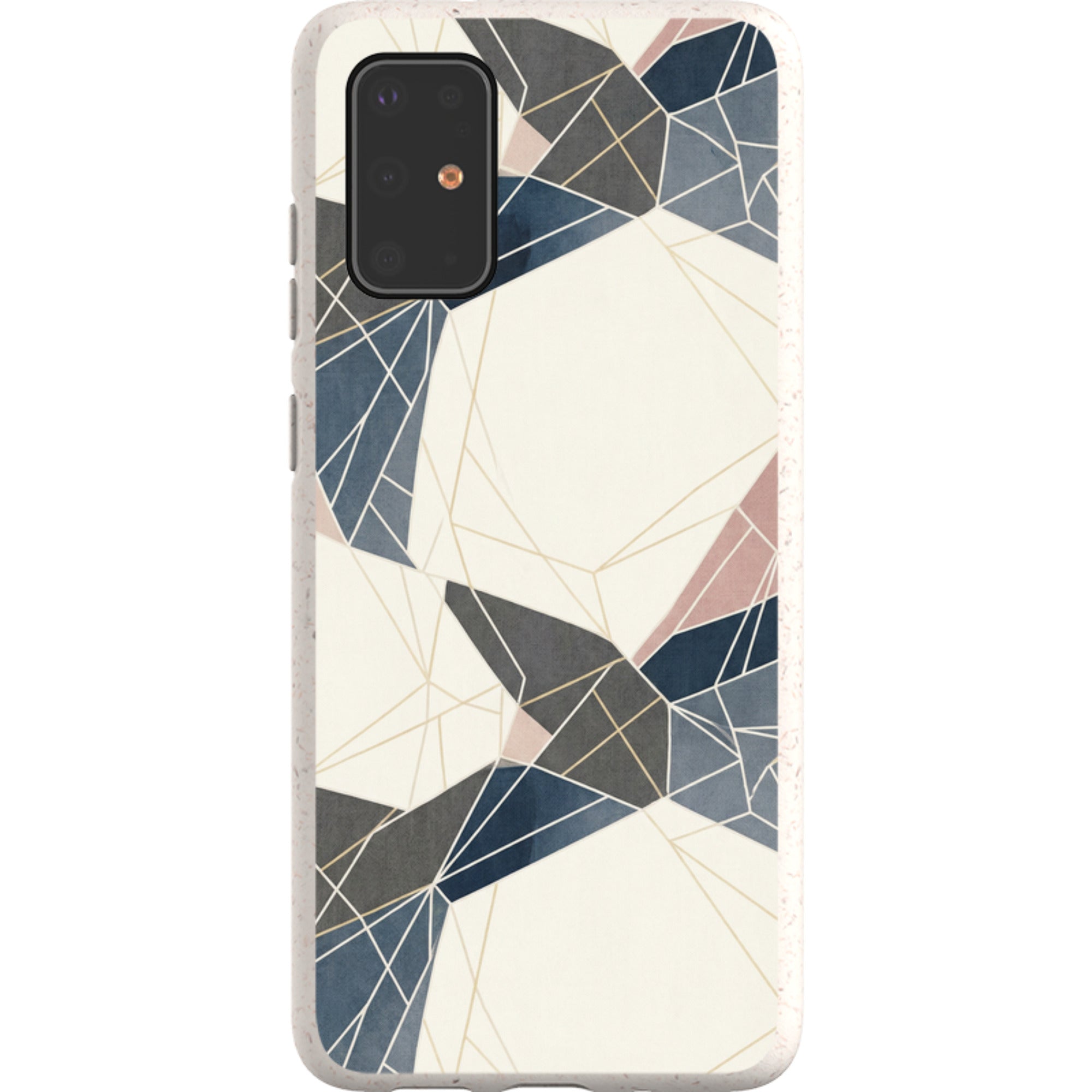 Frozen Lake Geometry by Elsi Vaarala — Samsung Galaxy Bio-degradable Case — Finnaij