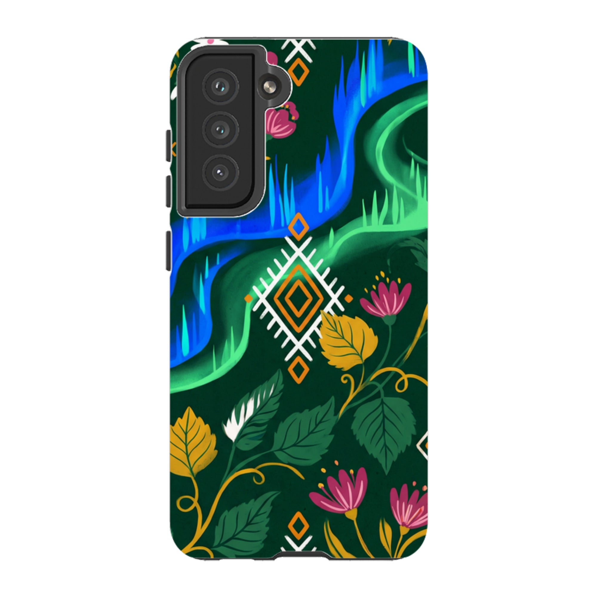 Aurora Birch Bloom by Aino Kallio — Samsung Galaxy Tough Case — Finnaij