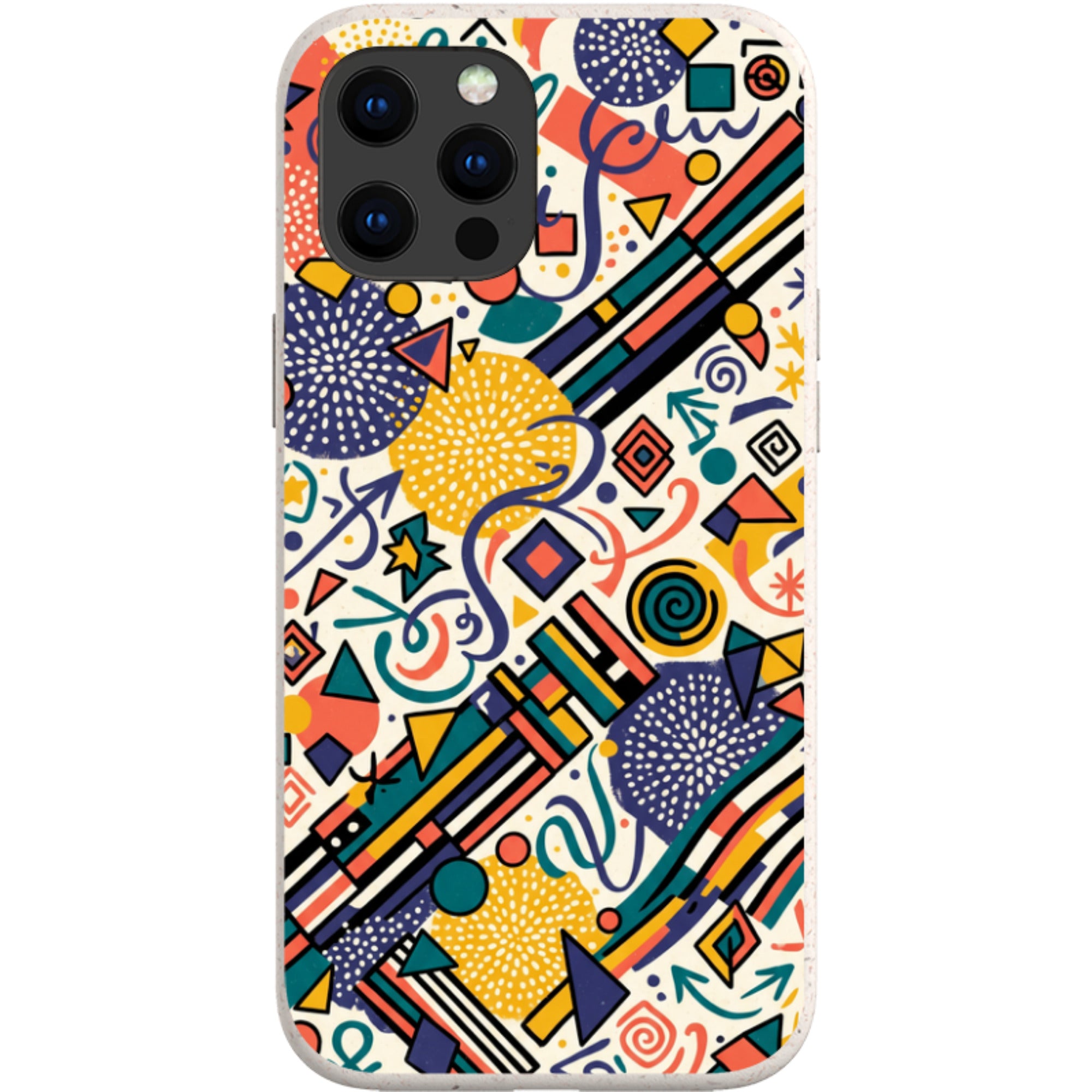 Festival Confetti (Daylight) by Ada Okoye — iPhone 13 Pro Max iPhone Bio-degradable Case — Finnaij