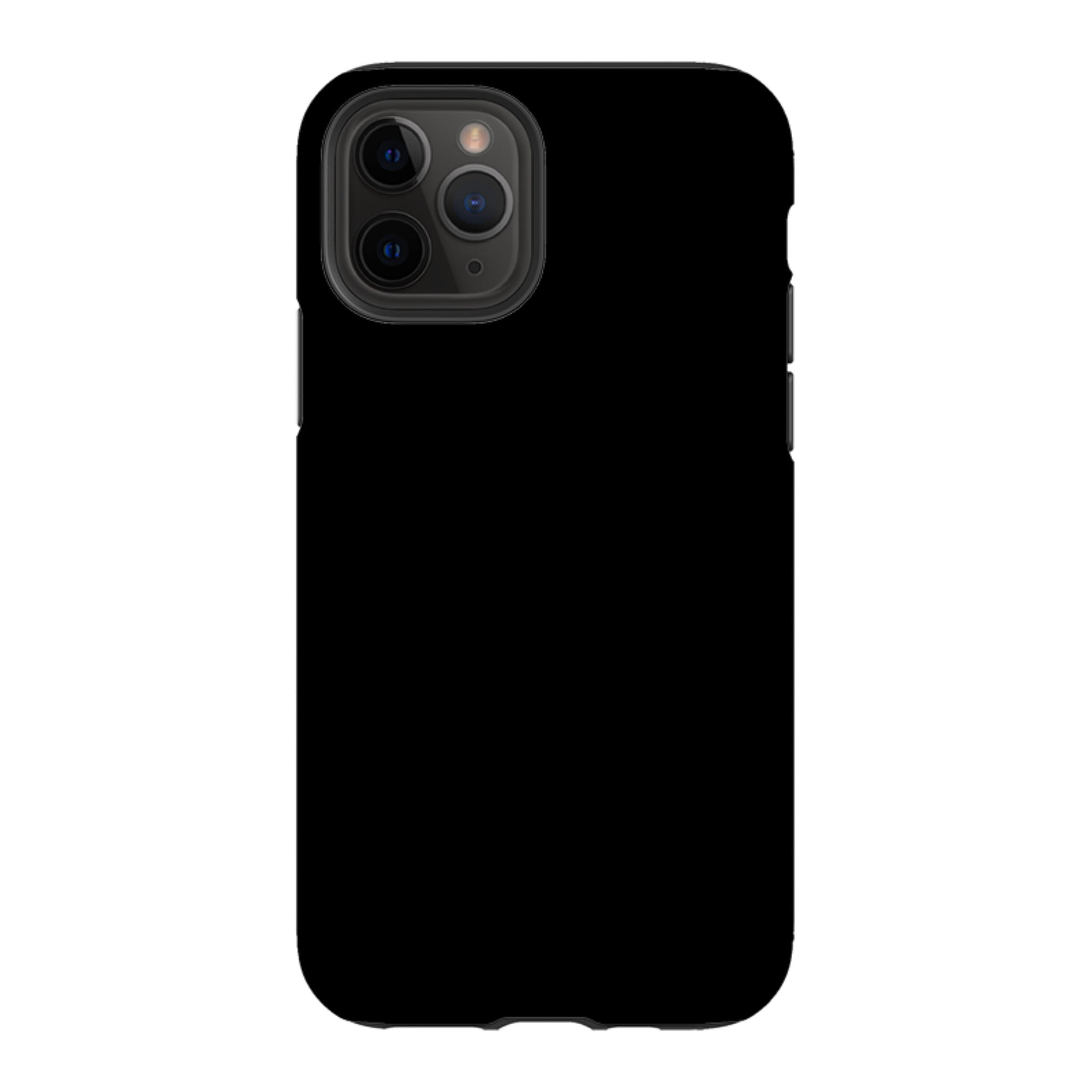 Simple Range Black - iPhone Tough Case