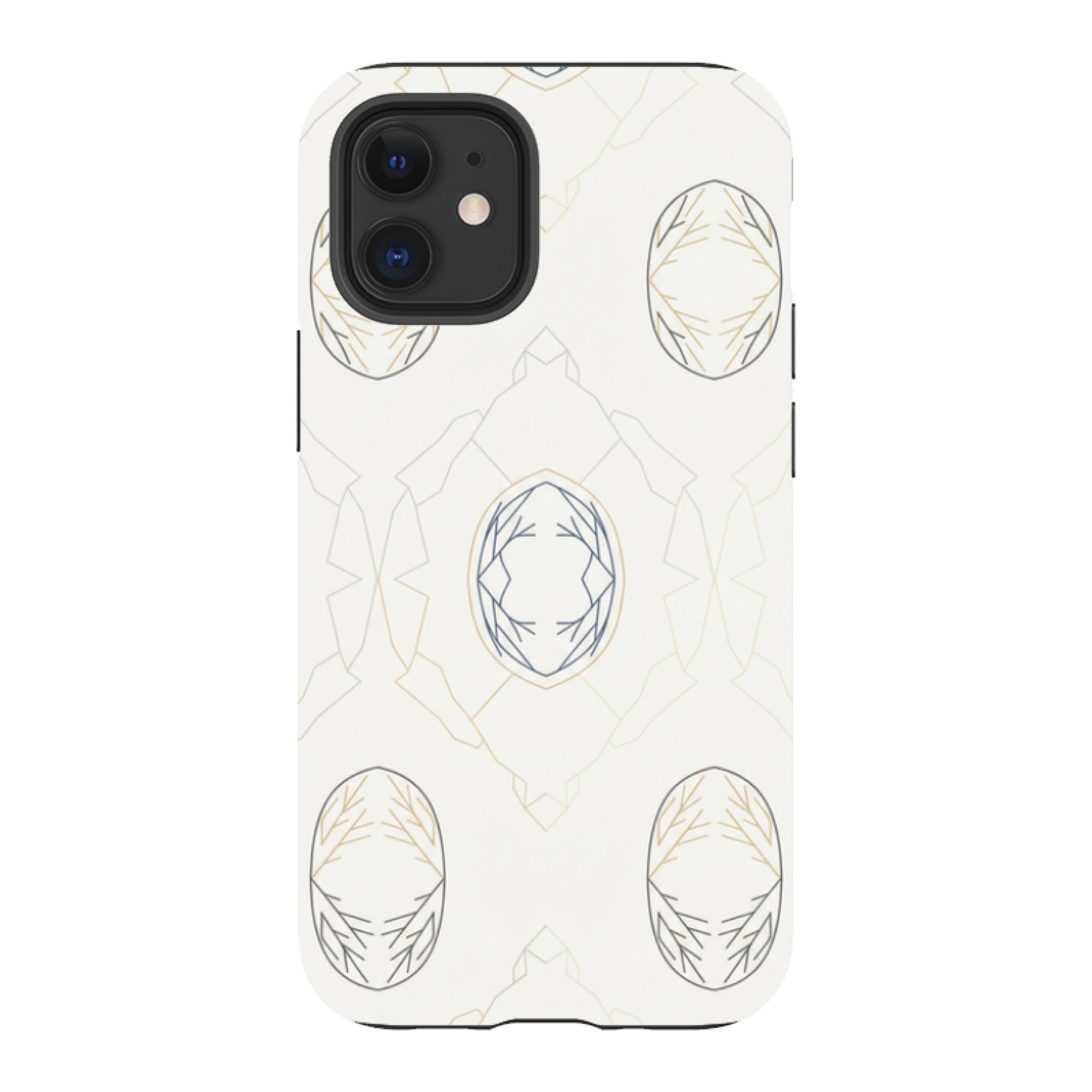 Frozen Lake Silence by Elsi Vaarala - iPhone Tough Case