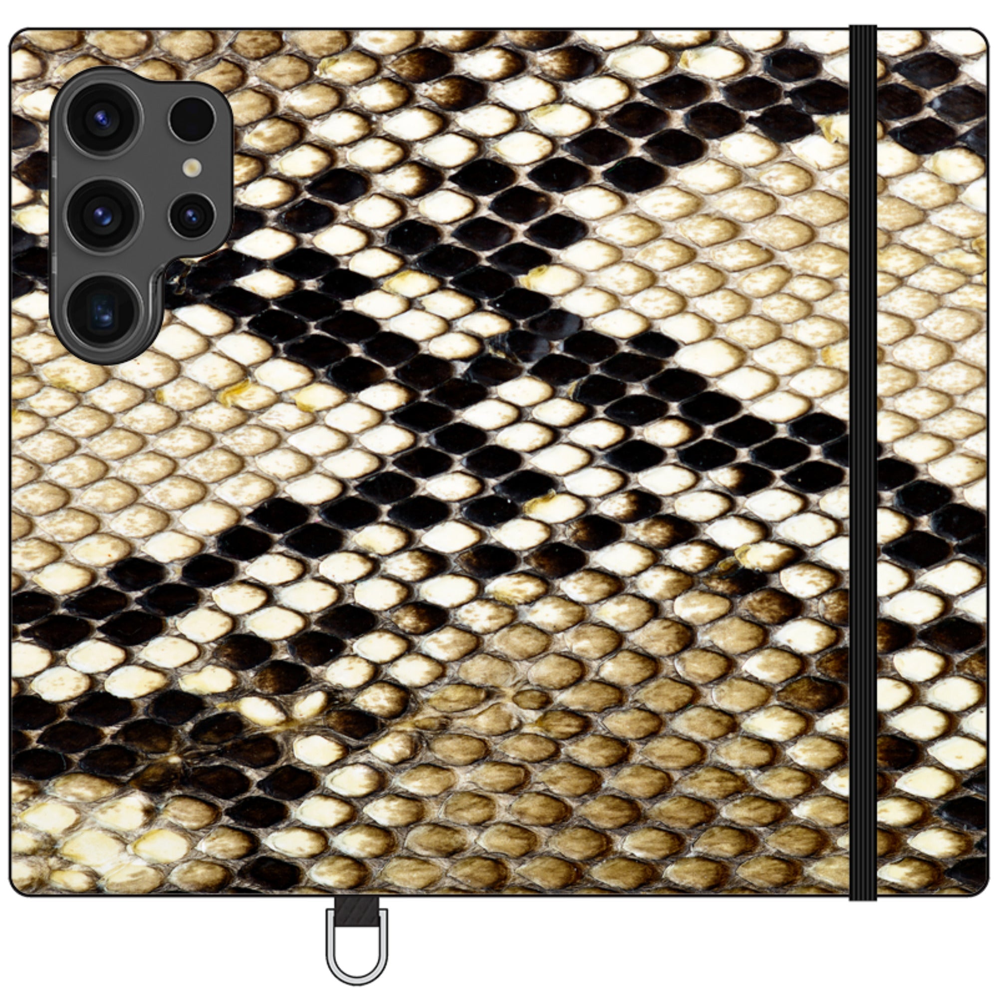 Serpent Chic — Folio Wallet Case — Finnaij