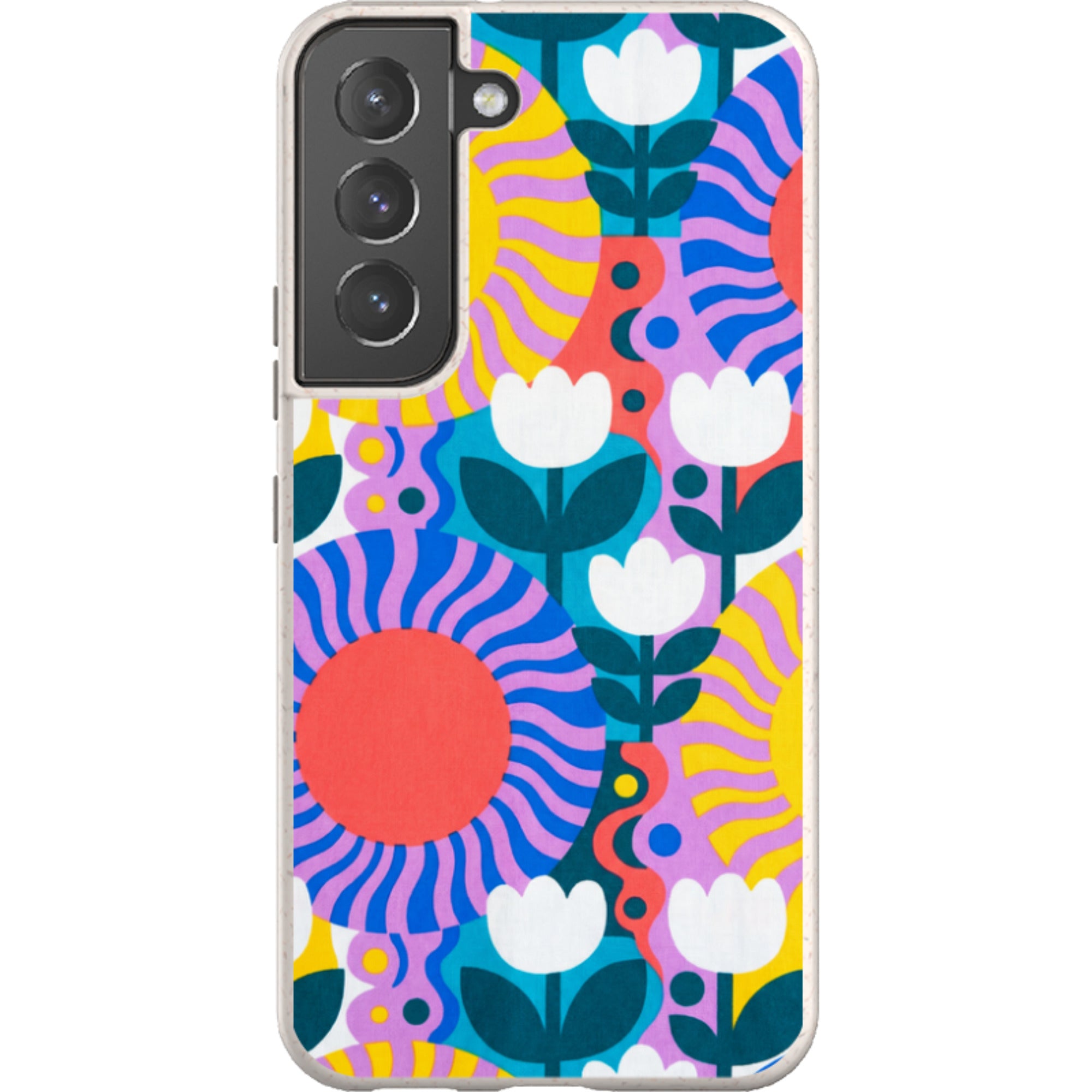Midnight Sun Mod Bloom by Salla Niemi - Samsung Galaxy Bio-degradable Case