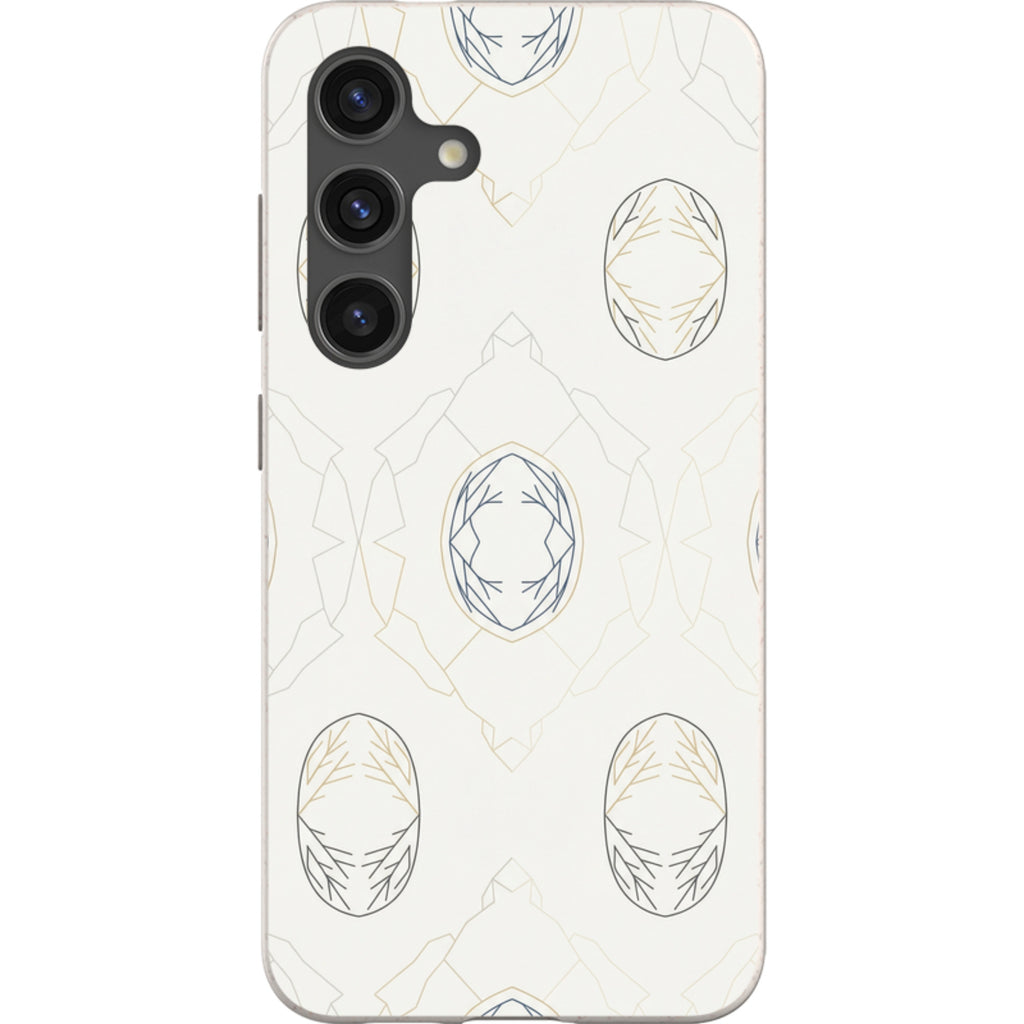 Frozen Lake Silence by Elsi Vaarala — Samsung Galaxy Bio-degradable Case — Finnaij