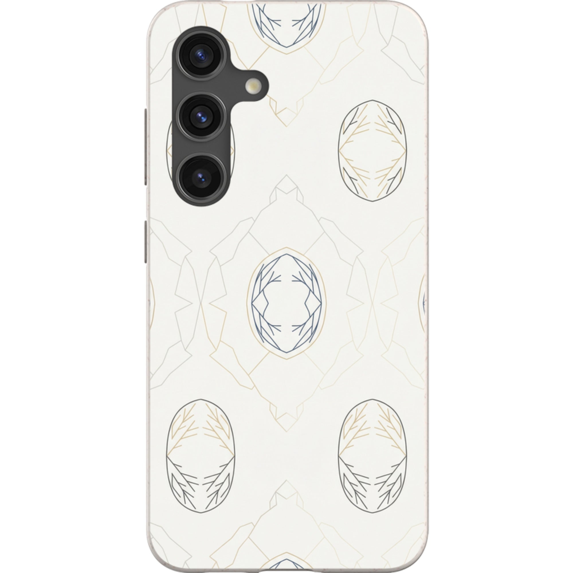 Frozen Lake Silence by Elsi Vaarala — Samsung Galaxy Bio-degradable Case — Finnaij